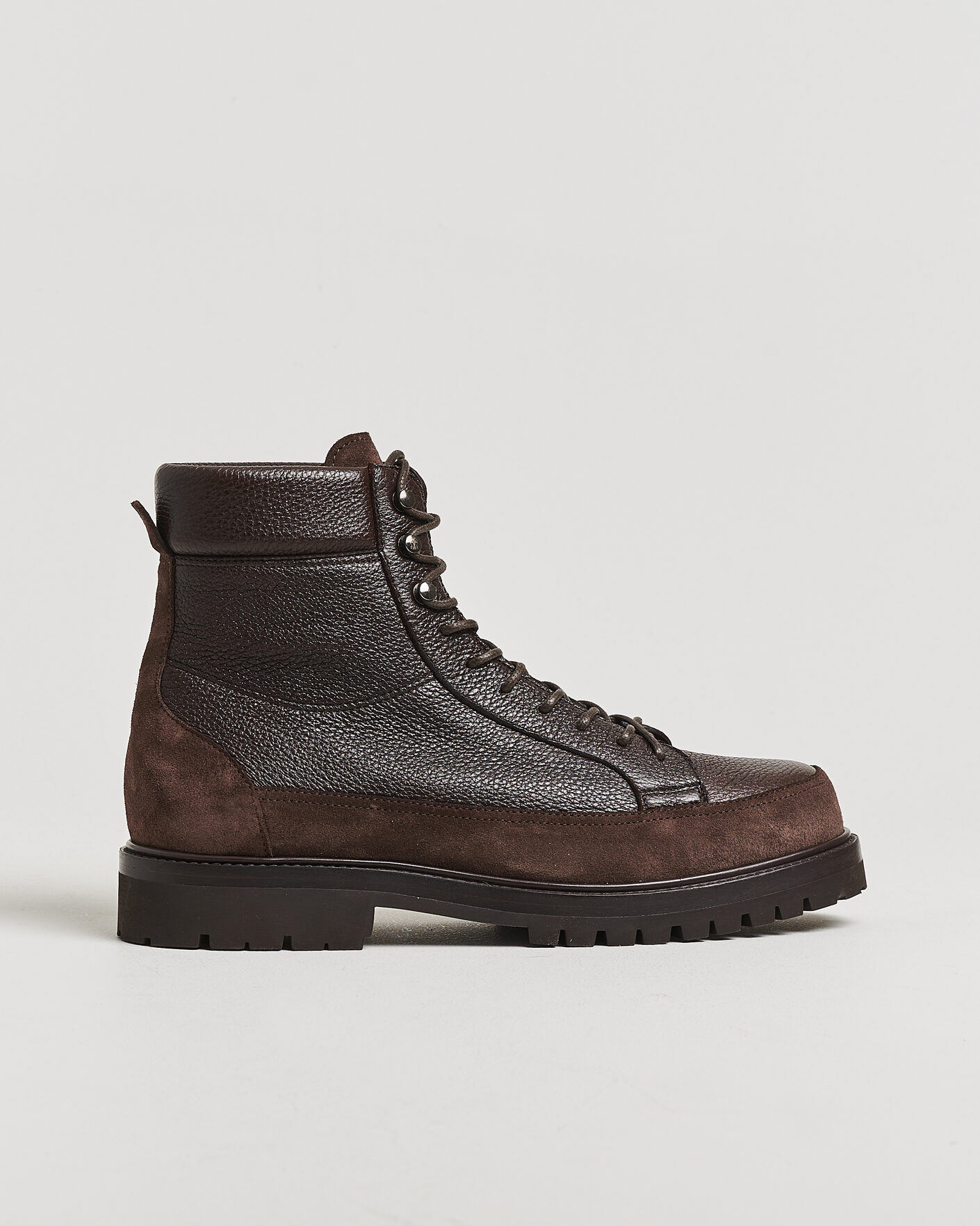 Mies | Nilkkurit | Brunello Cucinelli | Lace Up Boots Dark Brown