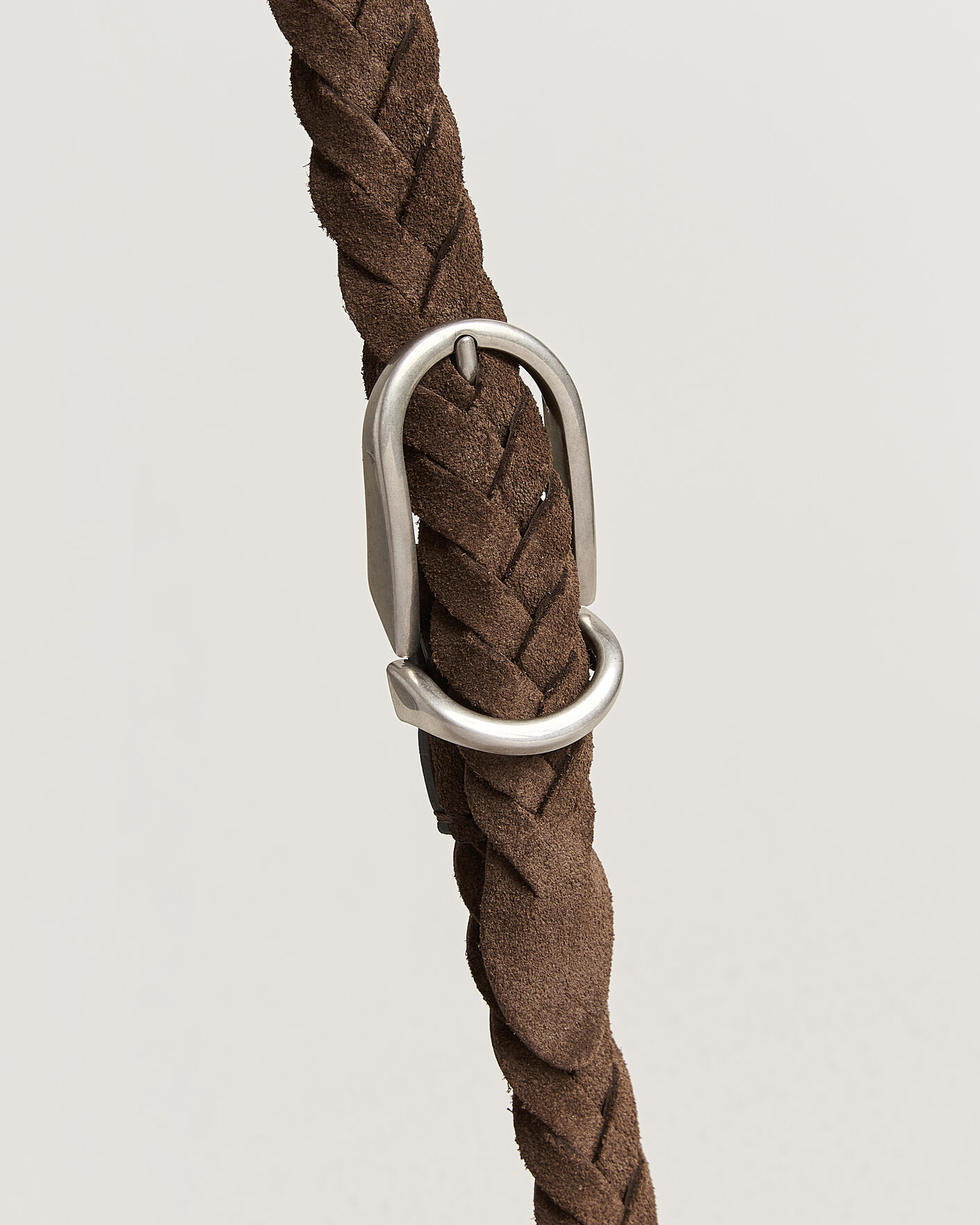 Mies | Vyöt | Brunello Cucinelli | Suede Belt Dark Brown