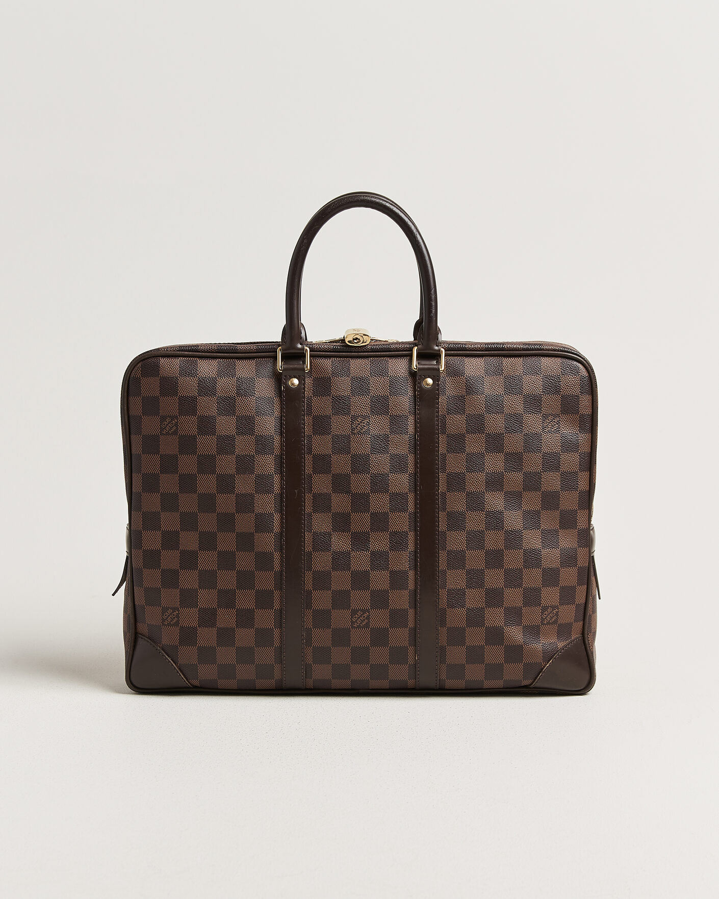 Mies | Pre-Owned & Vintage Bags | Louis Vuitton Pre-Owned | Porte Documents Voyage Damier Ebene