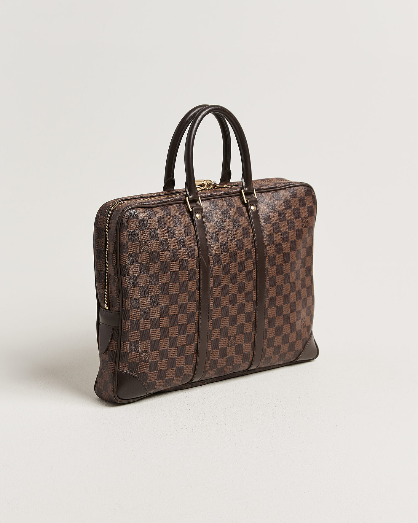 Mies | Pre-Owned & Vintage Bags | Louis Vuitton Pre-Owned | Porte Documents Voyage Damier Ebene