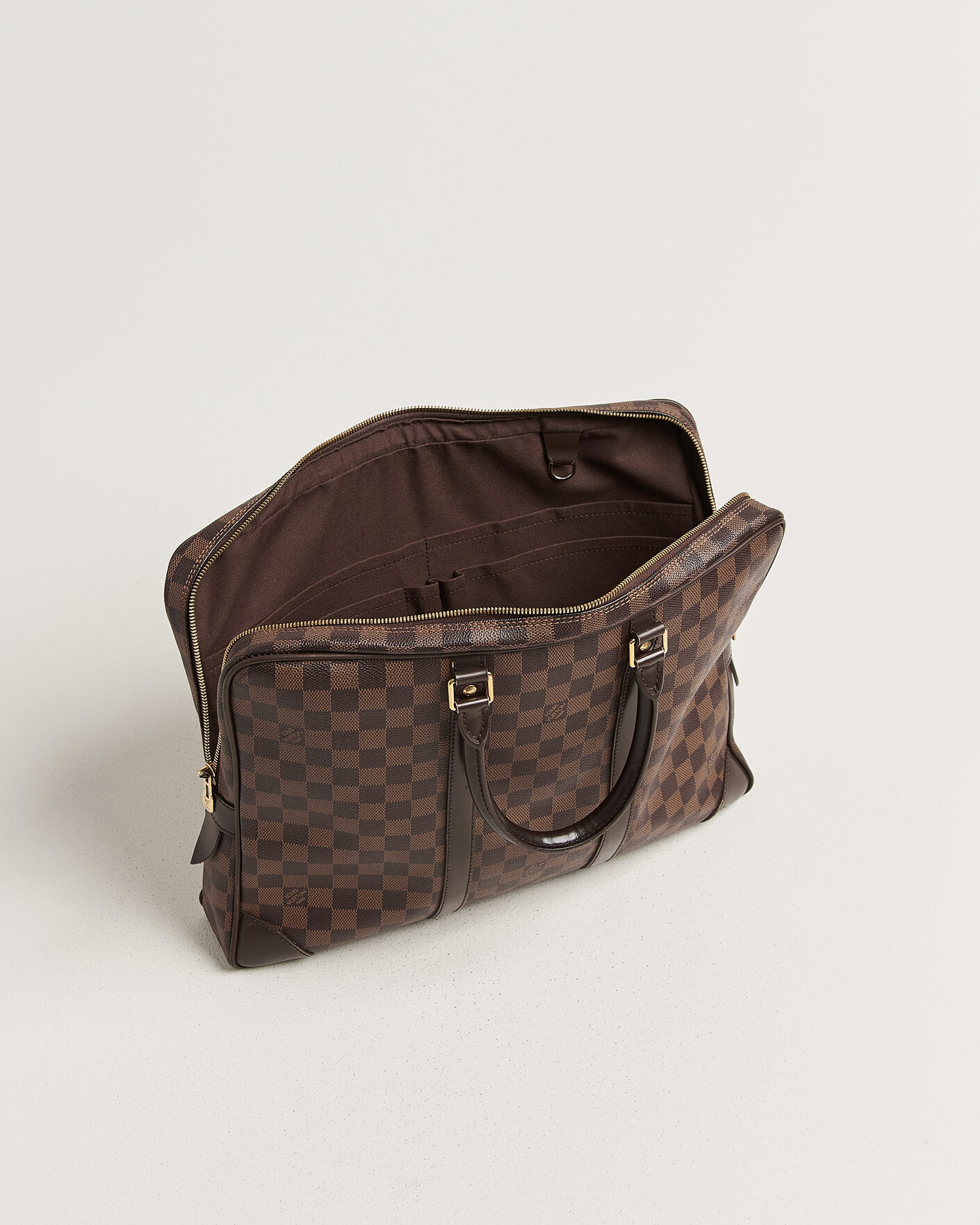 Mies | Pre-Owned & Vintage Bags | Louis Vuitton Pre-Owned | Porte Documents Voyage Damier Ebene