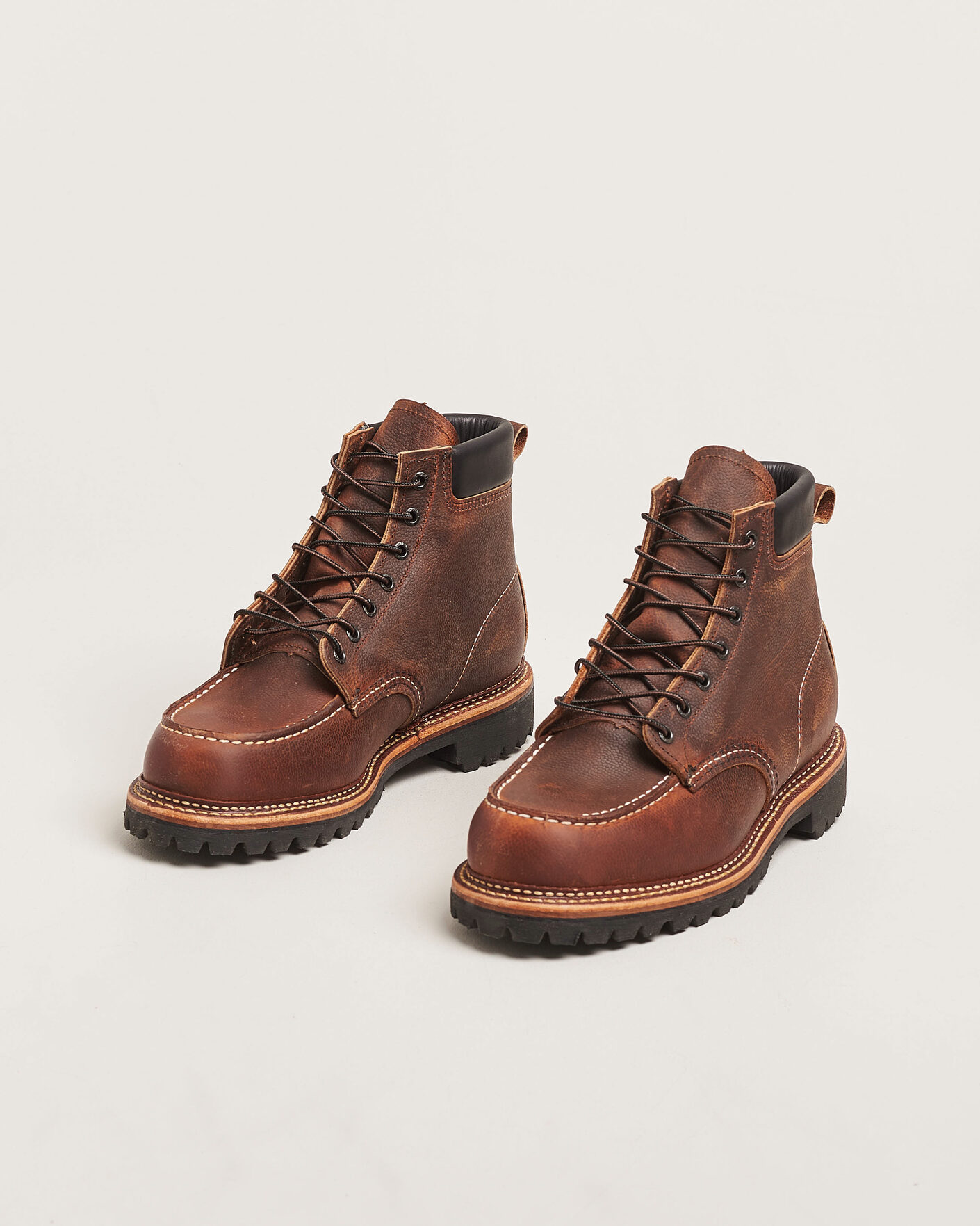 Mies | Nilkkurit | Red Wing Shoes | Norway Moc Toe Boot Copper Rough/Though Leather