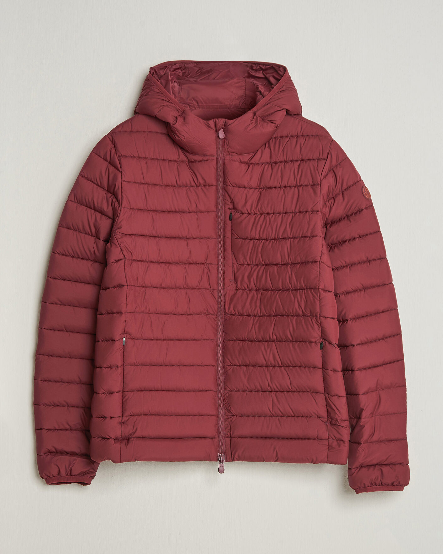 Mies | Takit | Save The Duck | Juncus Matt Lightweight Hood Jacket Wine Red