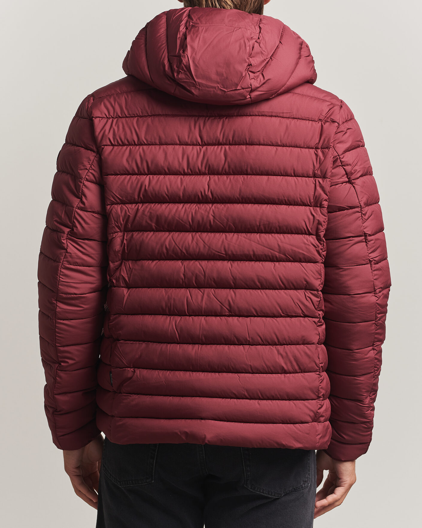 Mies | Takit | Save The Duck | Juncus Matt Lightweight Hood Jacket Wine Red