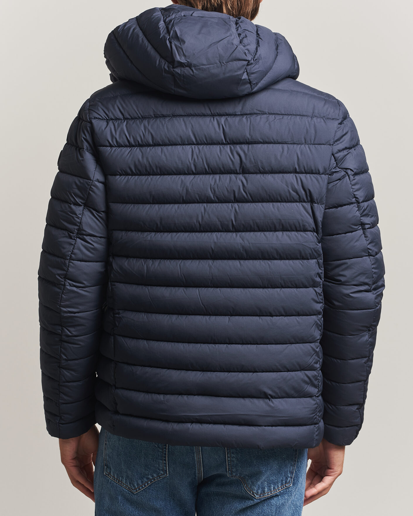 Mies | Takit | Save The Duck | Juncus Matt Lightweight Hood Jacket Blue Black
