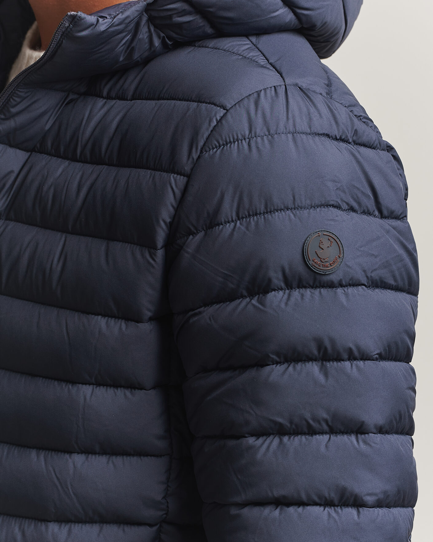 Mies | Takit | Save The Duck | Juncus Matt Lightweight Hood Jacket Blue Black