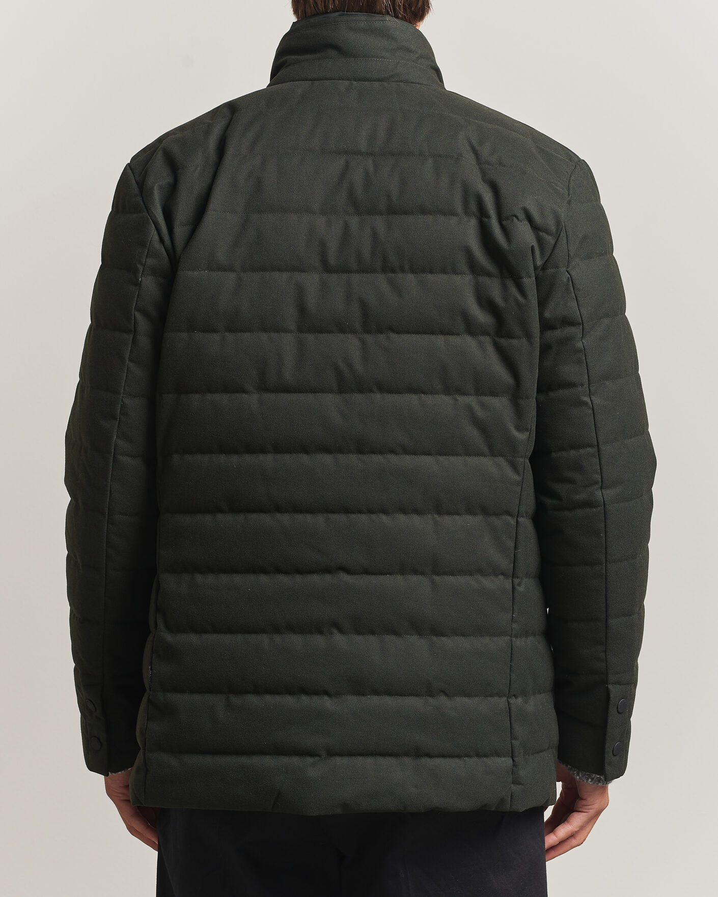Mies | Takit | Save The Duck | Felipe Padded Flannel Jacket Green Black