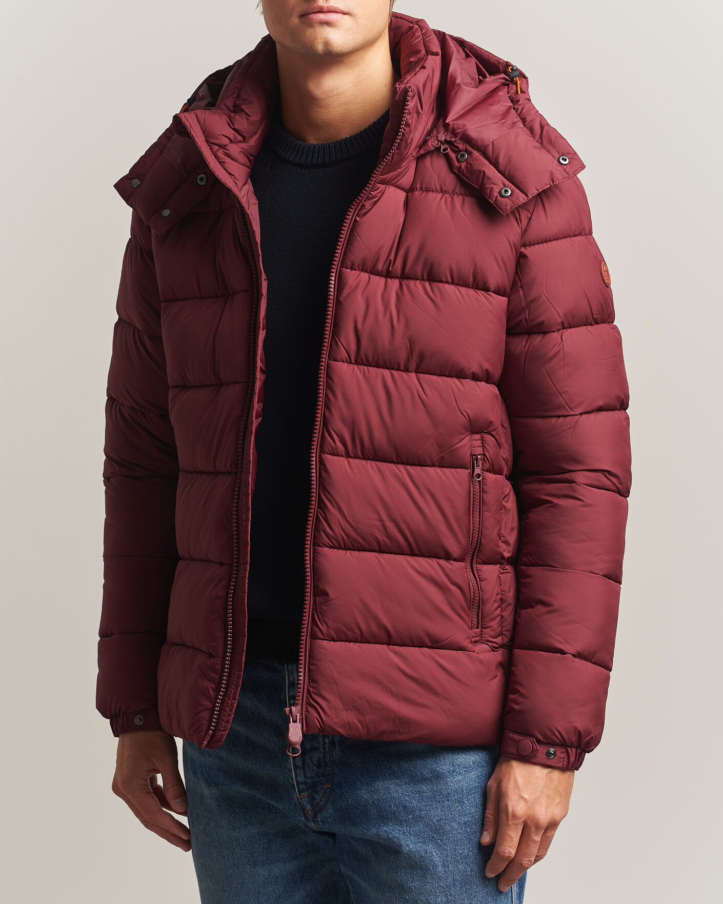 Mies | Takit | Save The Duck | Boris Matt Padded Puffer Wine Red