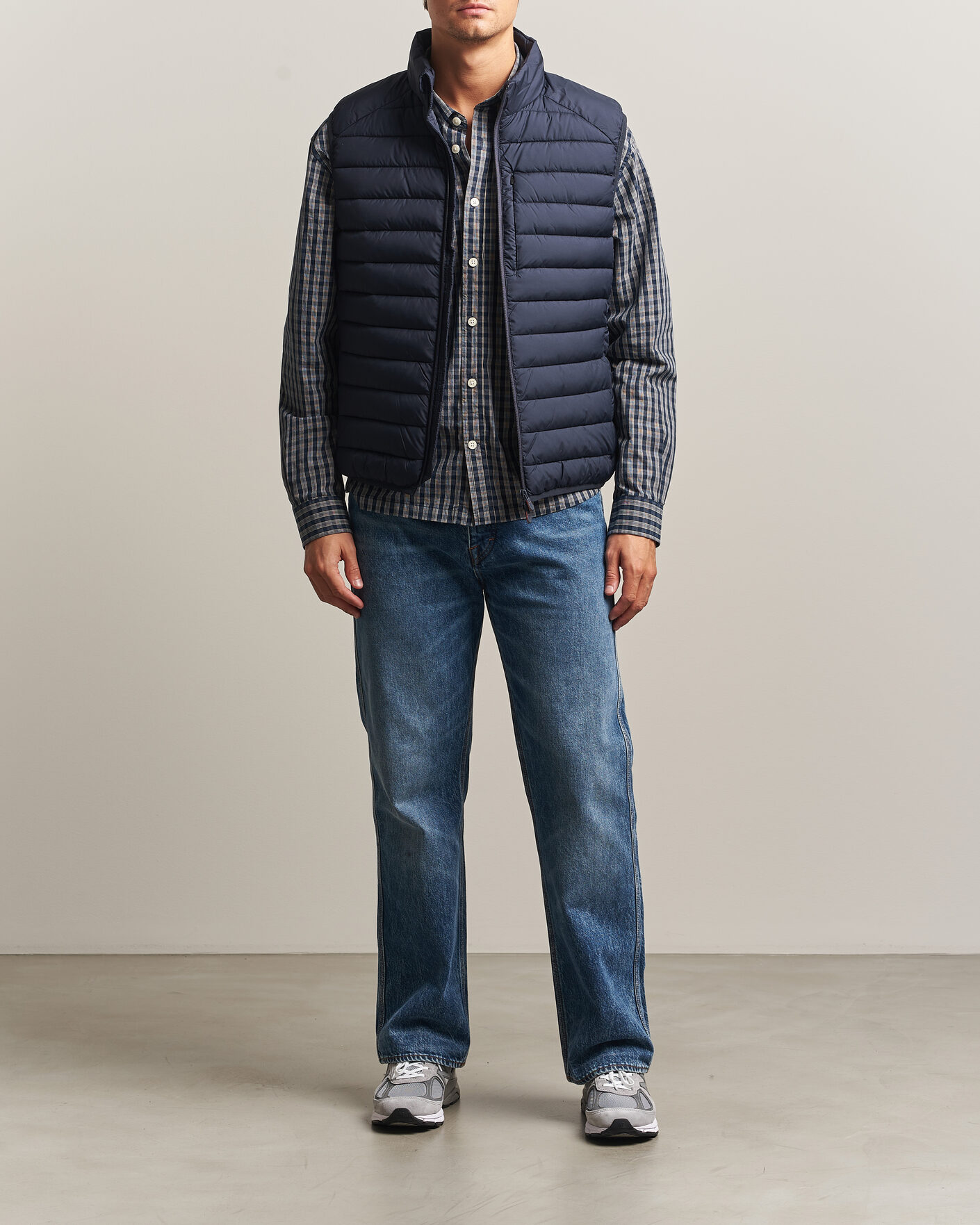 Mies | Ulkoliivit | Save The Duck | Rhus Matt Lightweight Vest Blue Black