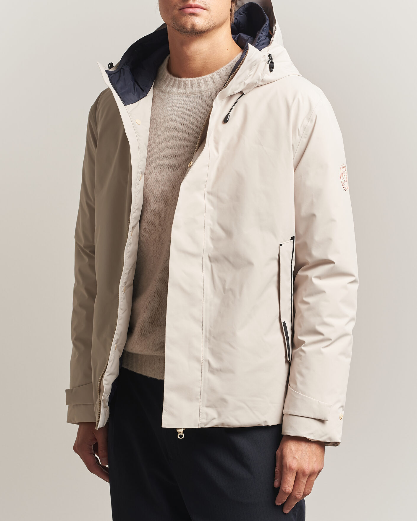 Mies | Takit | Save The Duck | Arctic Gasparo Hooded Down Jacket Shore Beige