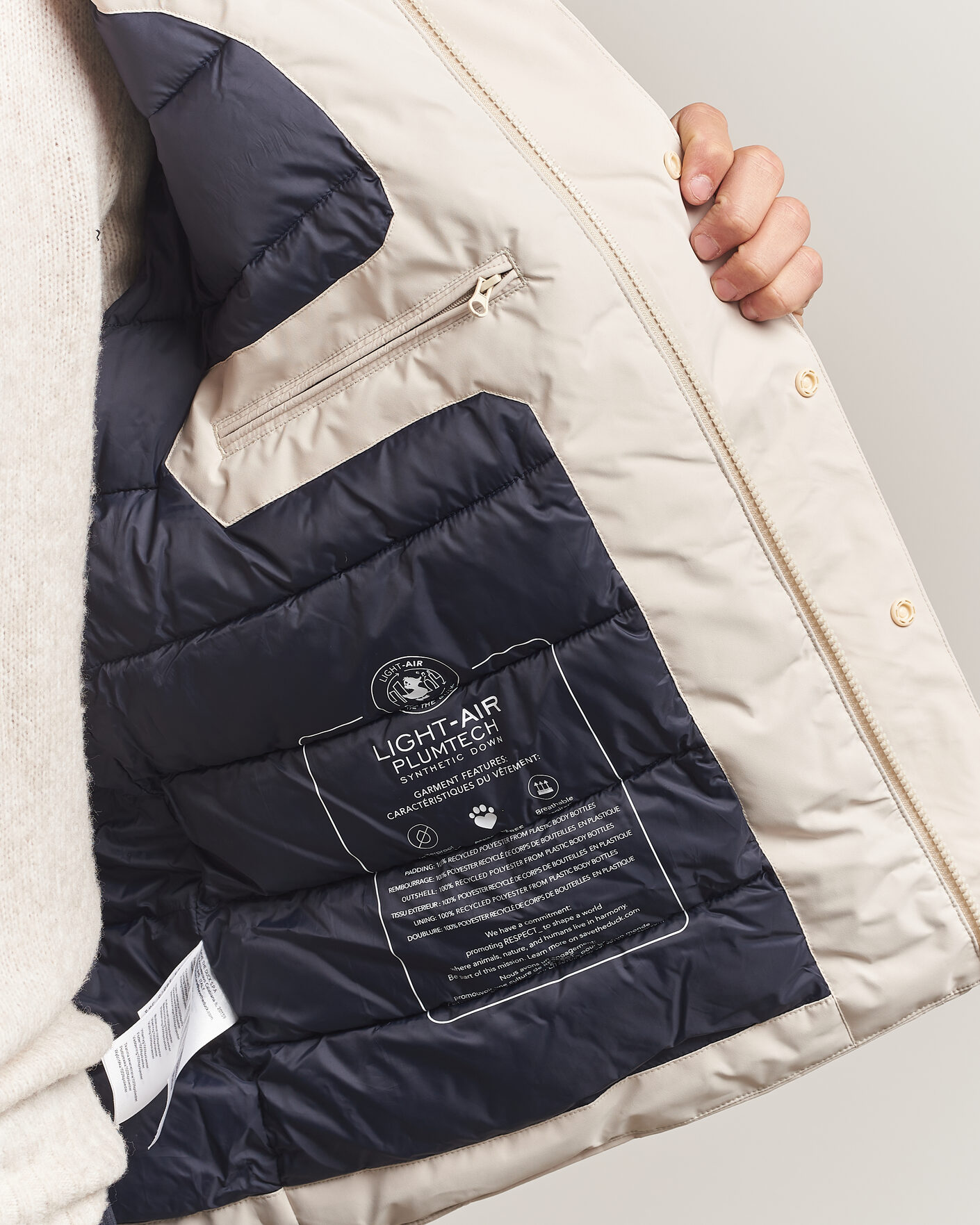 Mies | Takit | Save The Duck | Arctic Gasparo Hooded Down Jacket Shore Beige