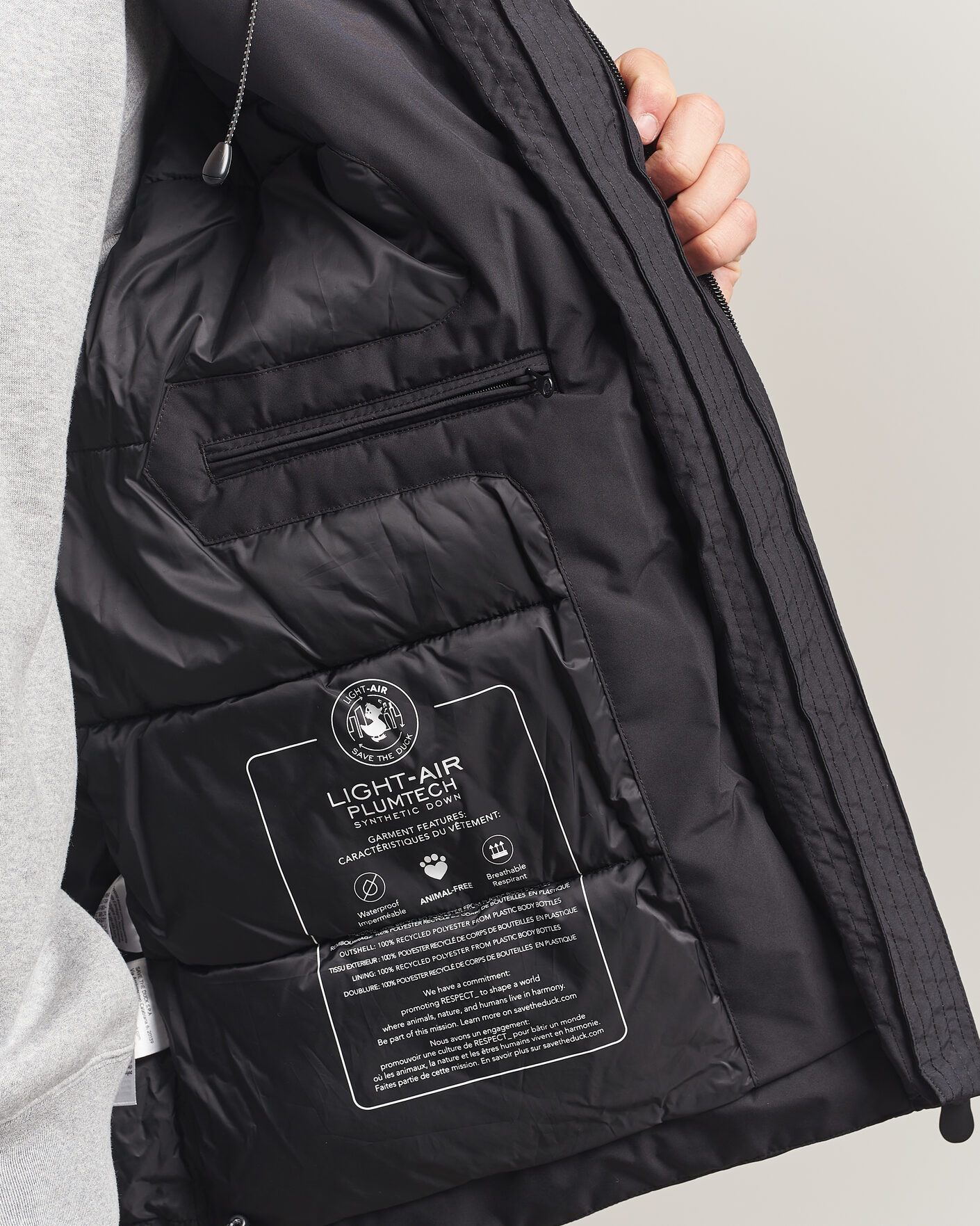Mies | Takit | Save The Duck | Arctic Xavier Padded Jacket Black