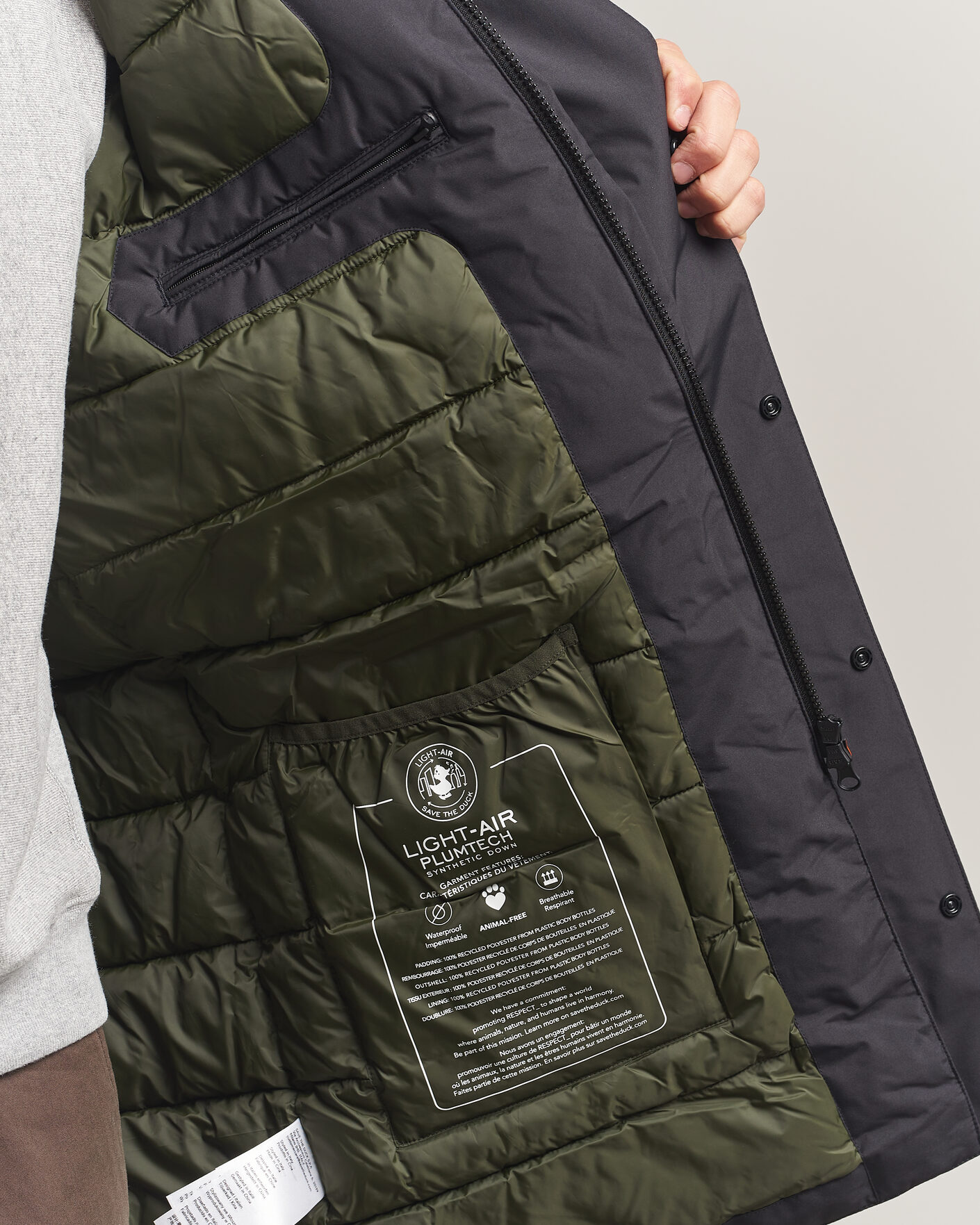 Mies | Takit | Save The Duck | Arctic Gregoire Down Coat Black