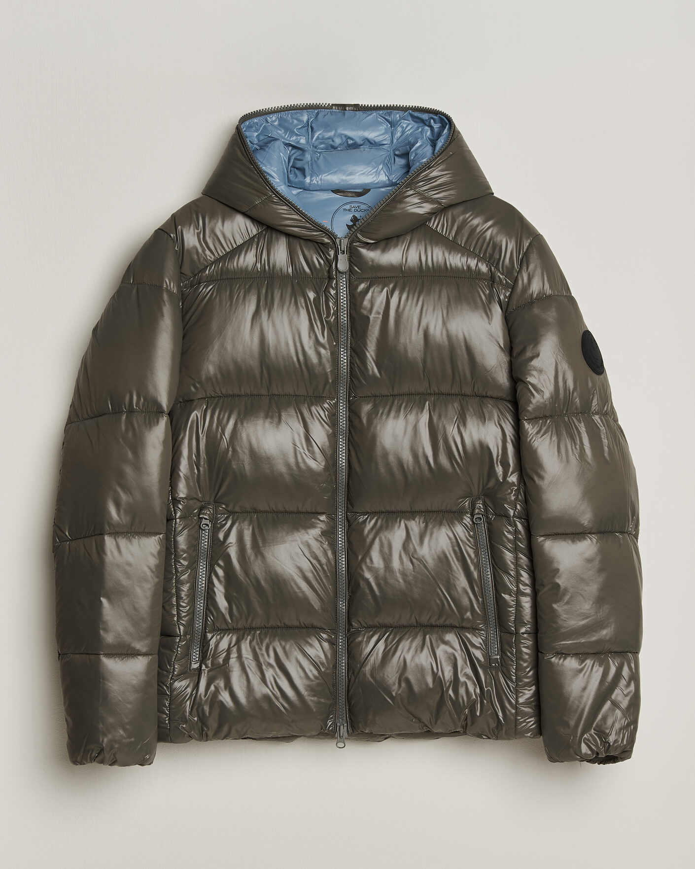 Mies | Takit | Save The Duck | Edgard Padded Puffer Gunmetal Grey