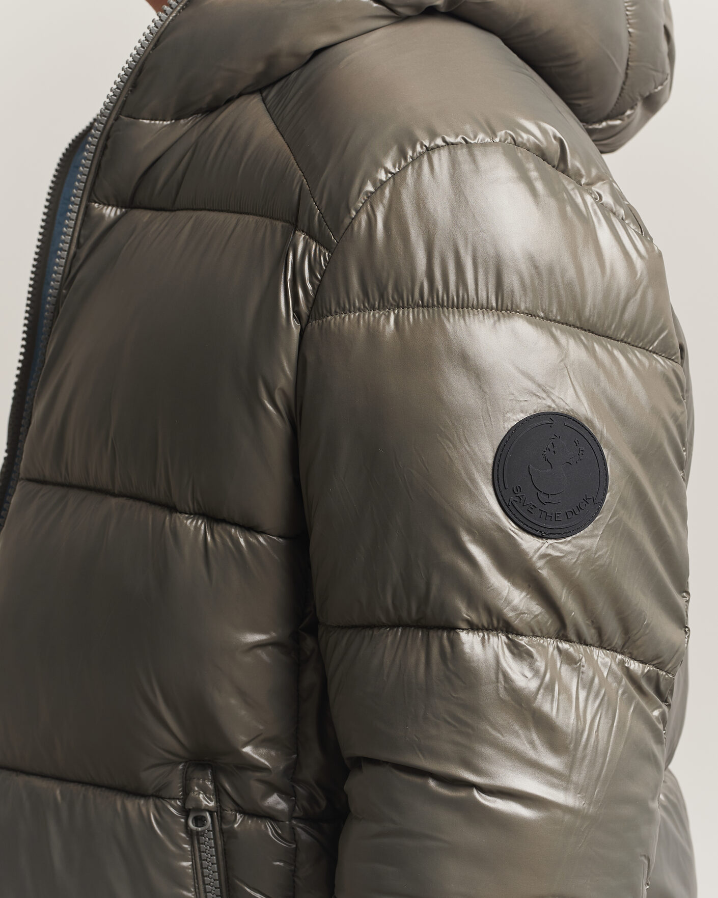 Mies | Takit | Save The Duck | Edgard Padded Puffer Gunmetal Grey