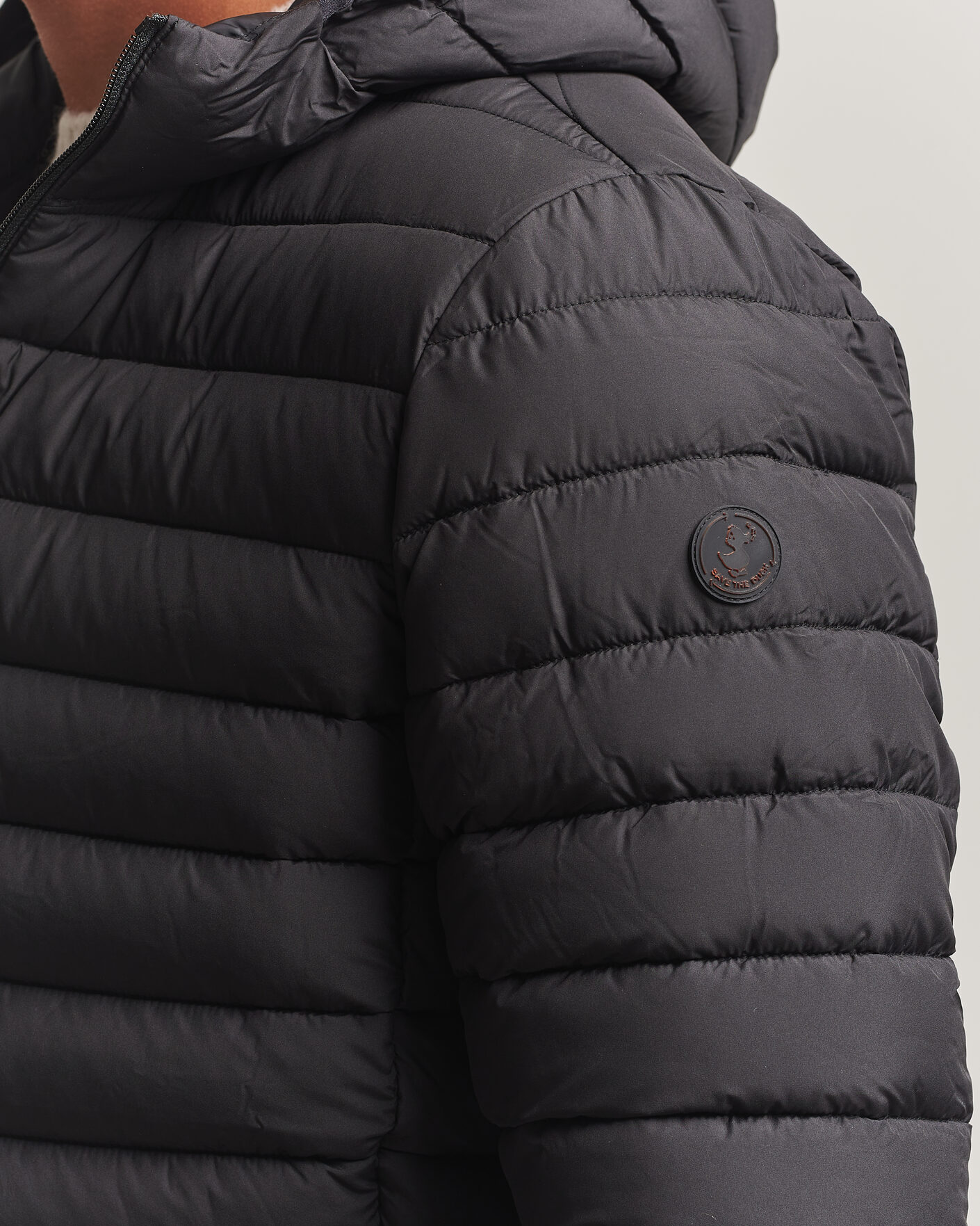 Mies | Takit | Save The Duck | Juncus Matt Lightweight Hood Jacket Black