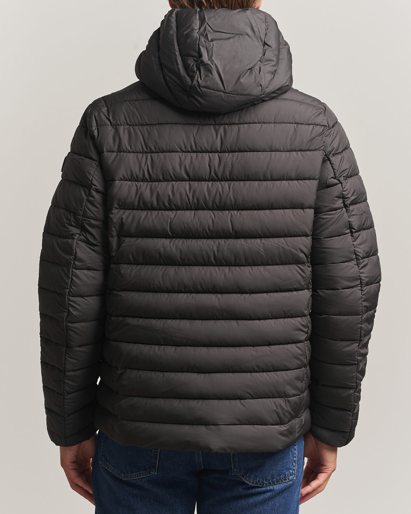 Mies | Takit | Save The Duck | Juncus Matt Lightweight Hood Jacket Brown Black
