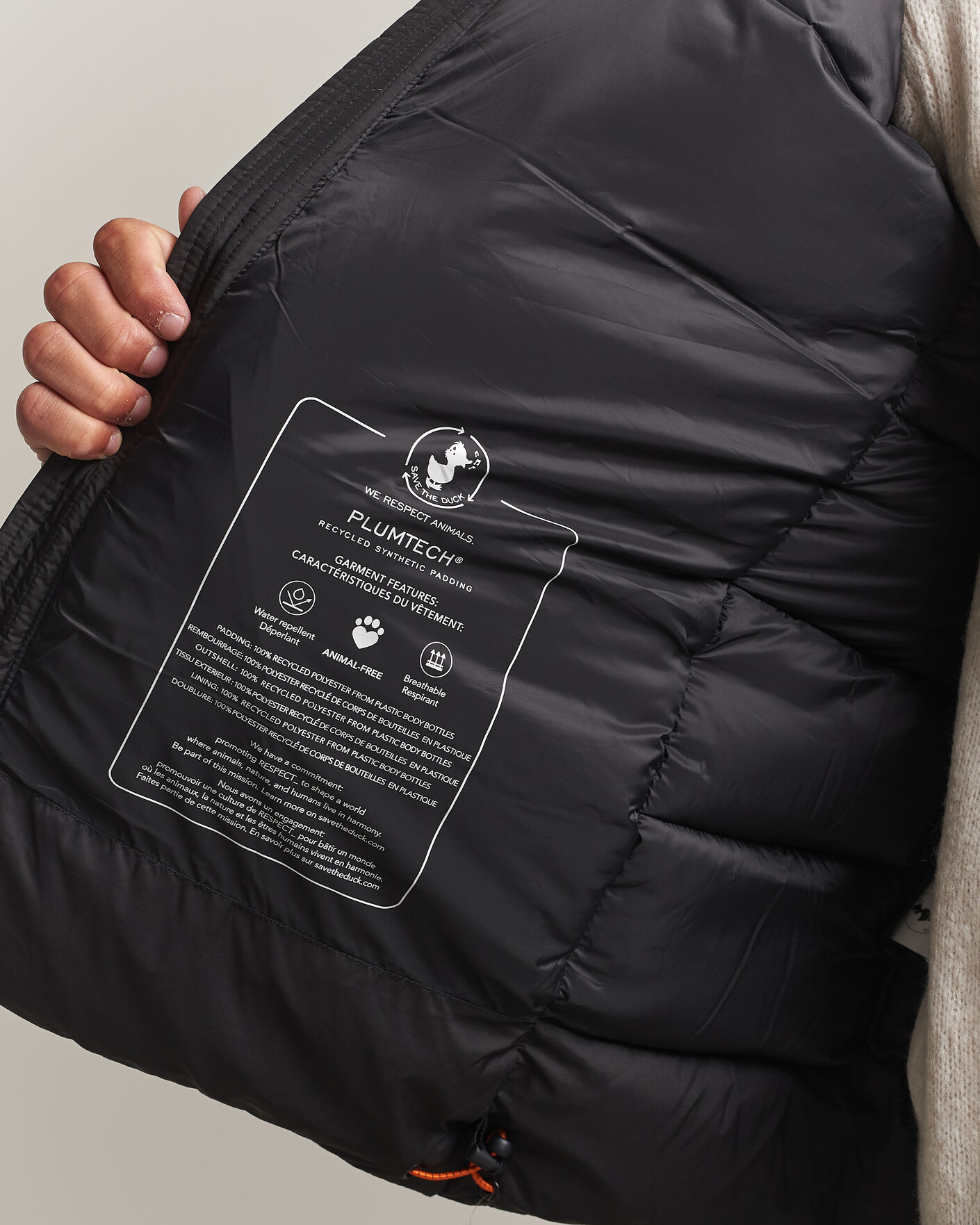 Mies | Takit | Save The Duck | Boris Matt Padded Puffer Black