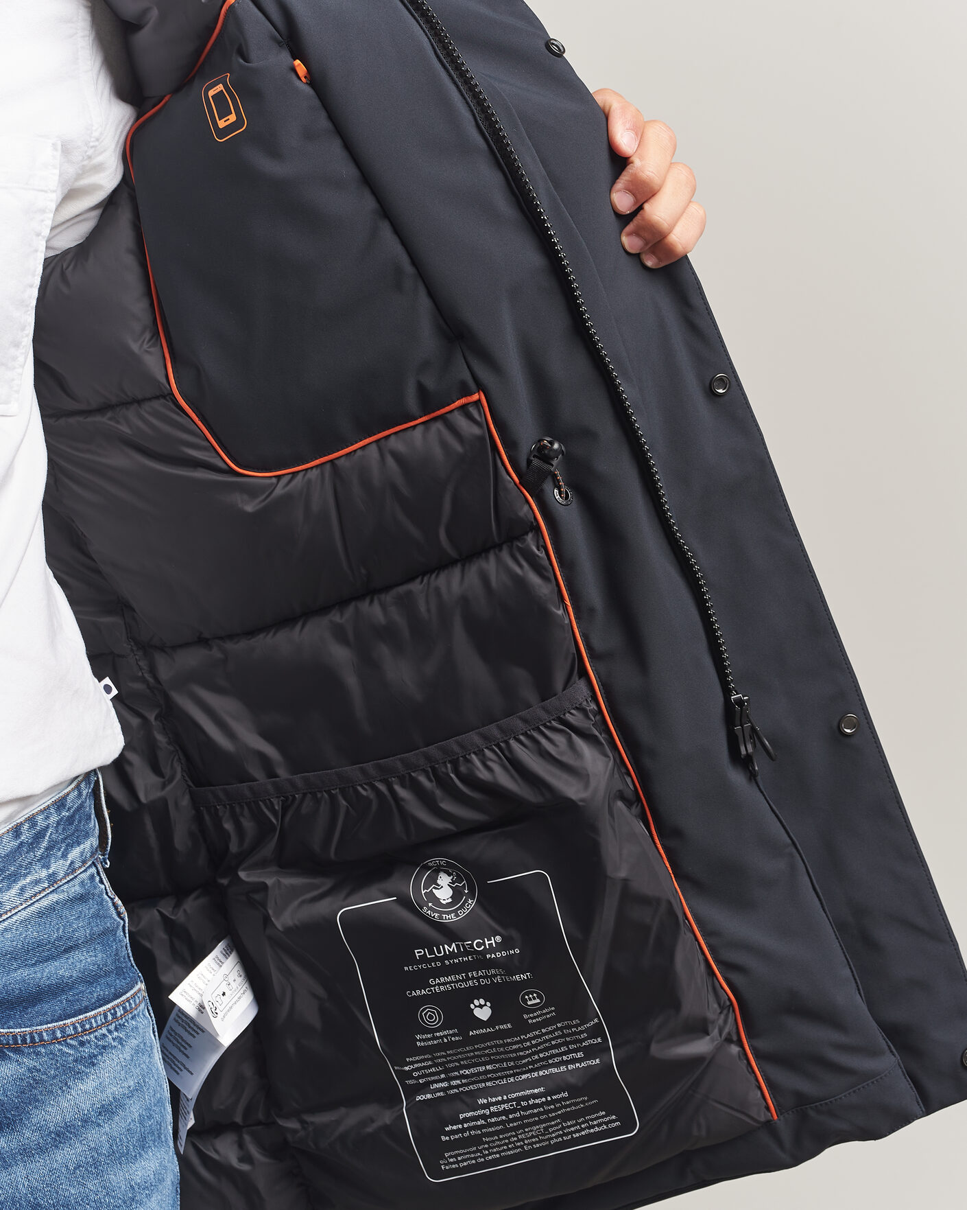 Mies | Takit | Save The Duck | Wilson Arctic Parka Black