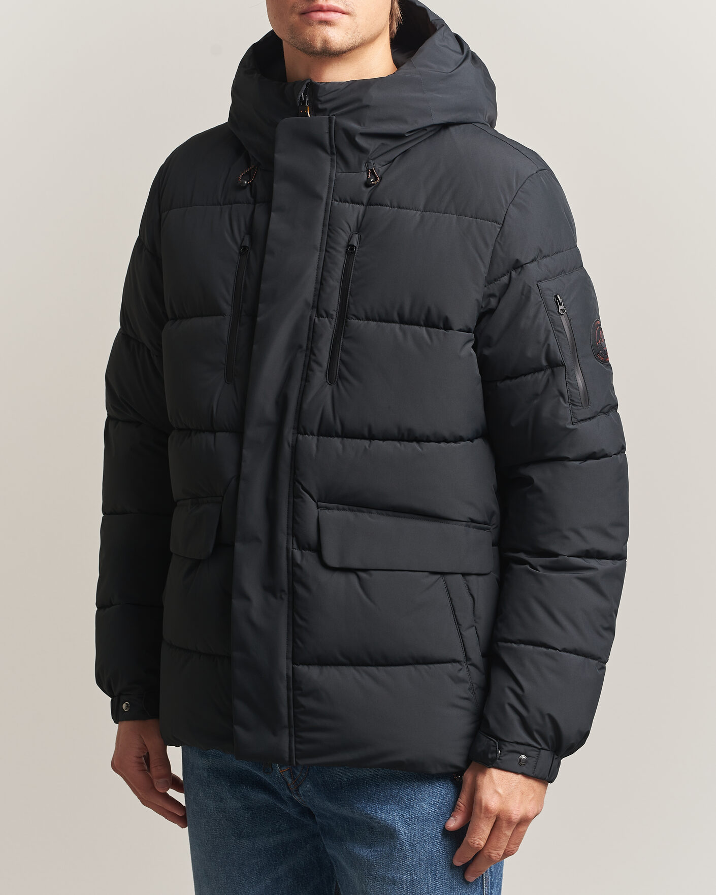 Mies | Takit | Save The Duck | Espel Short Arctic Parka Black