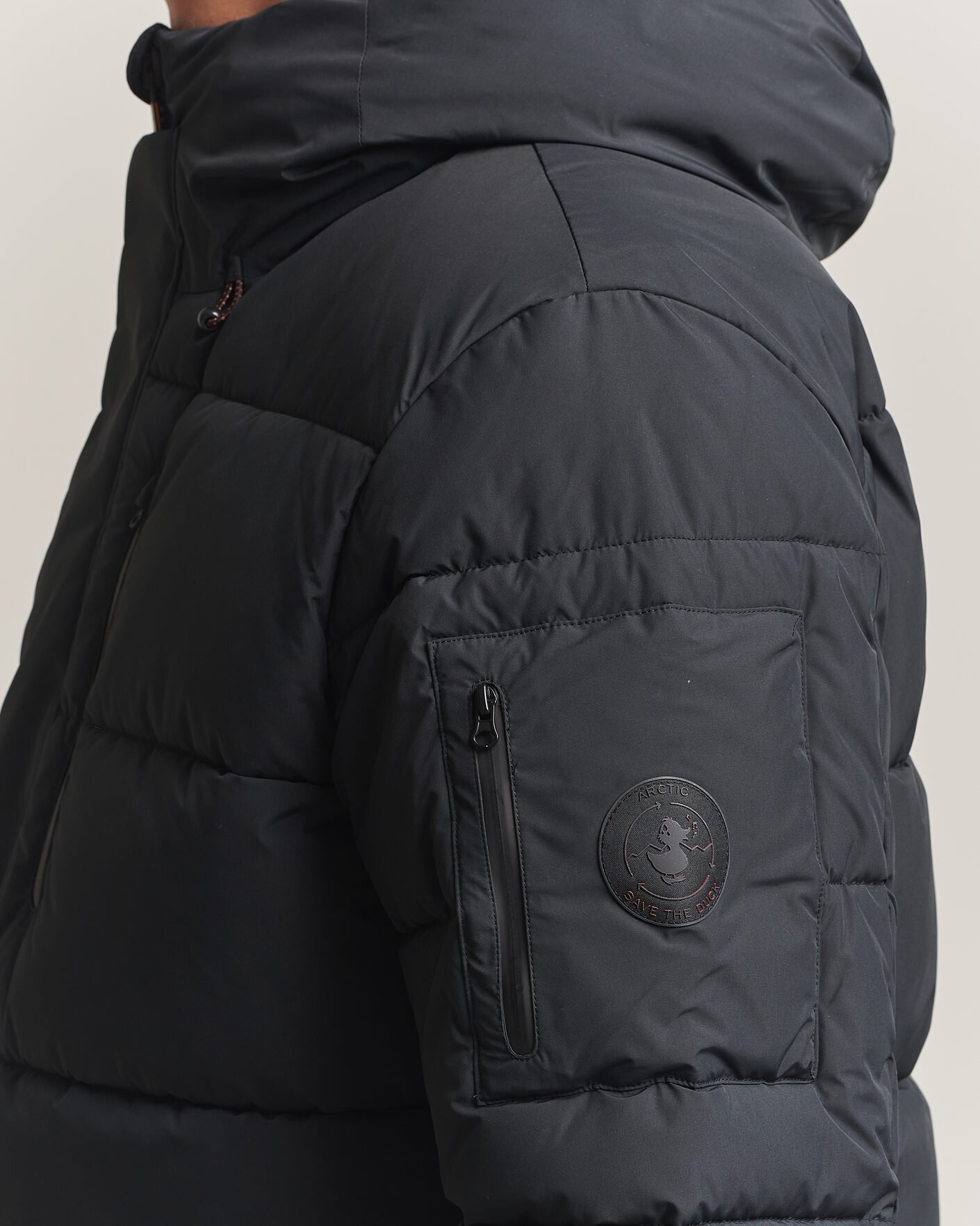 Mies | Takit | Save The Duck | Espel Short Arctic Parka Black