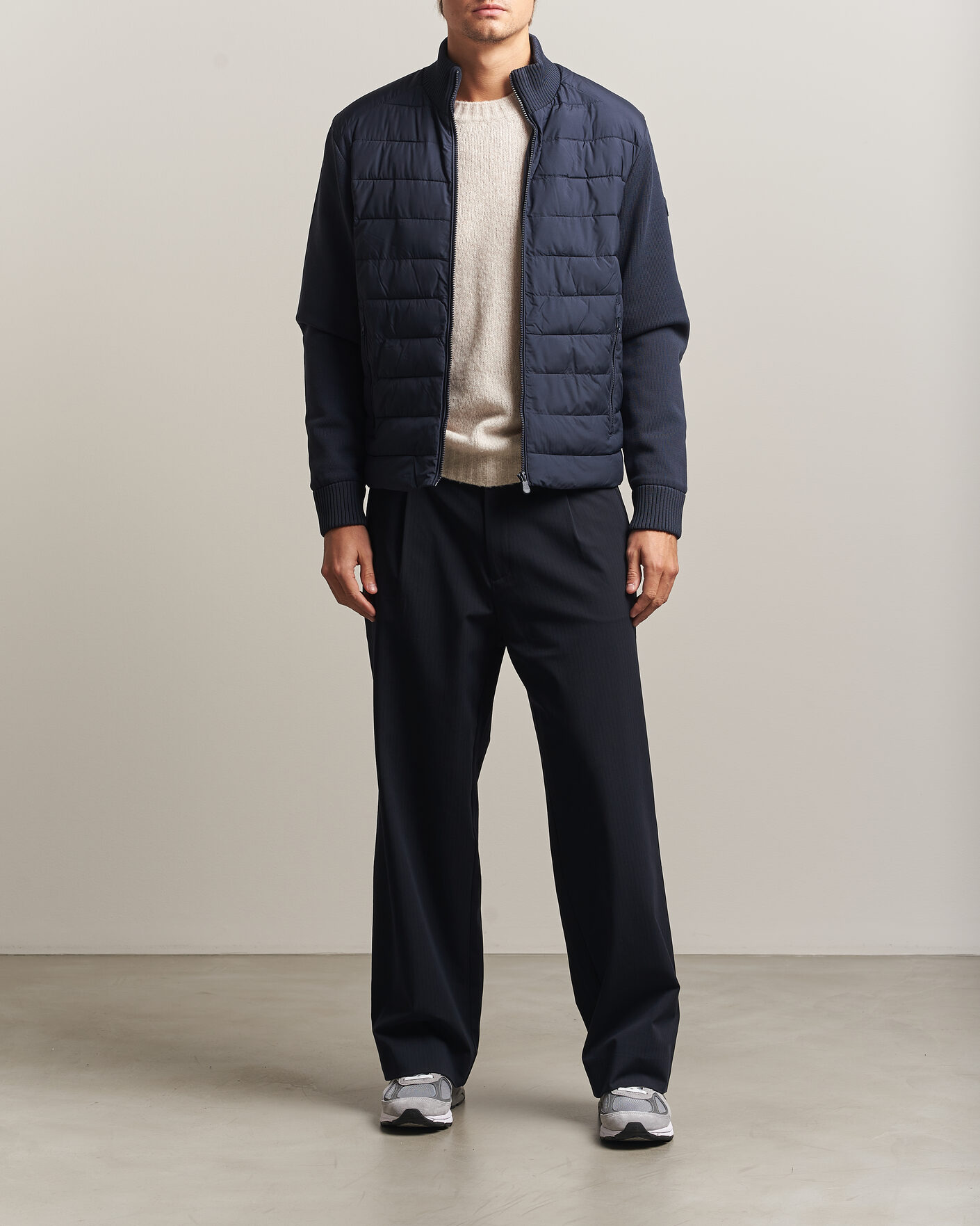 Mies | Takit | Save The Duck | Sedum Hybrid Jacket Blue Black