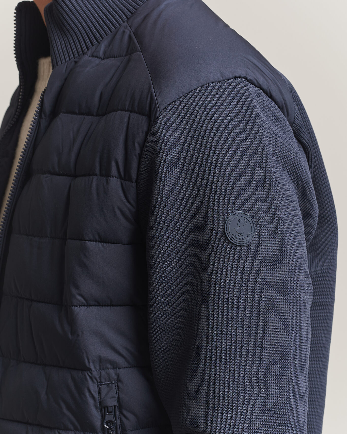 Mies | Takit | Save The Duck | Sedum Hybrid Jacket Blue Black