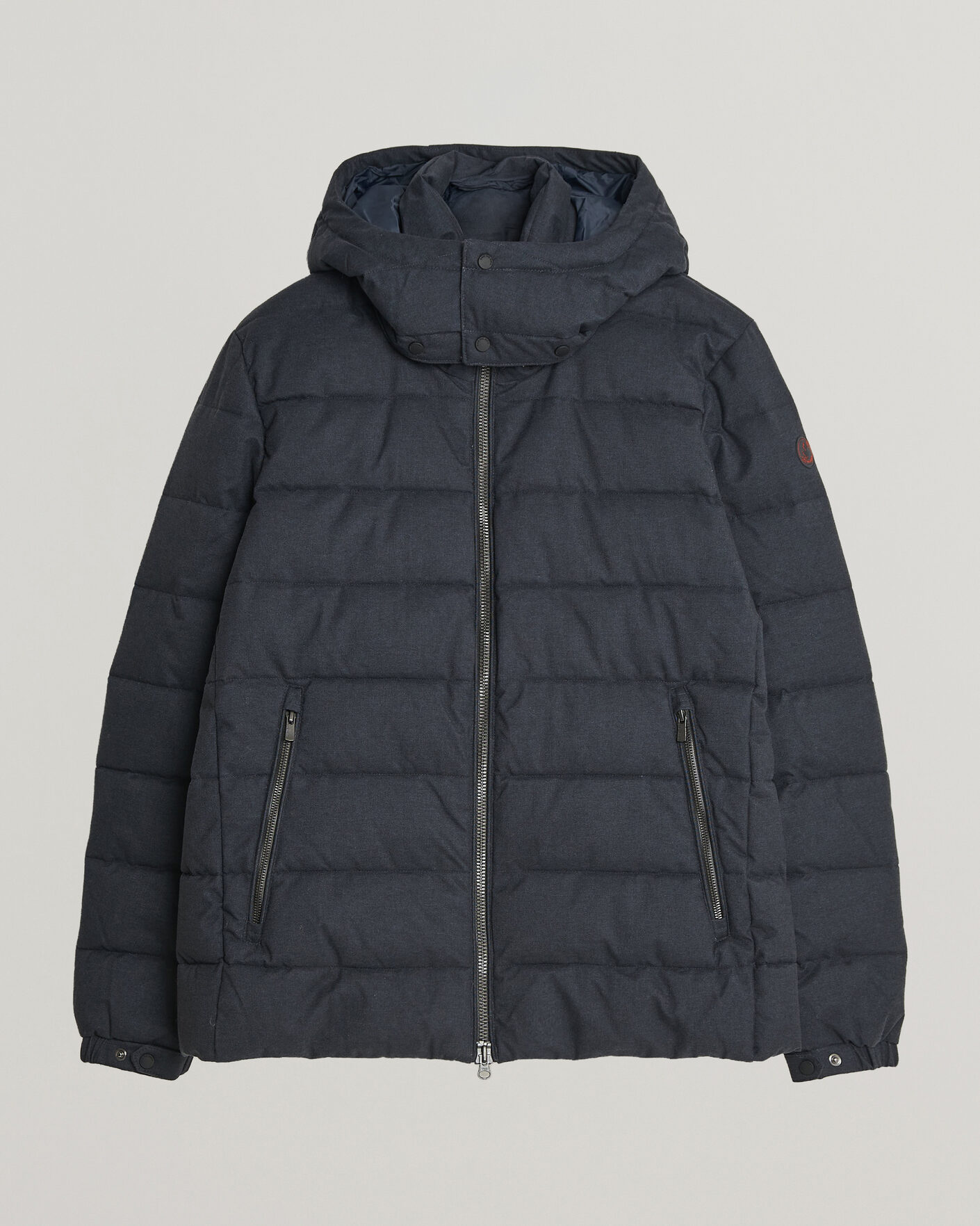 Mies | Takit | Save The Duck | Constantin Padded Flannel Jacket Navy Blue Melange