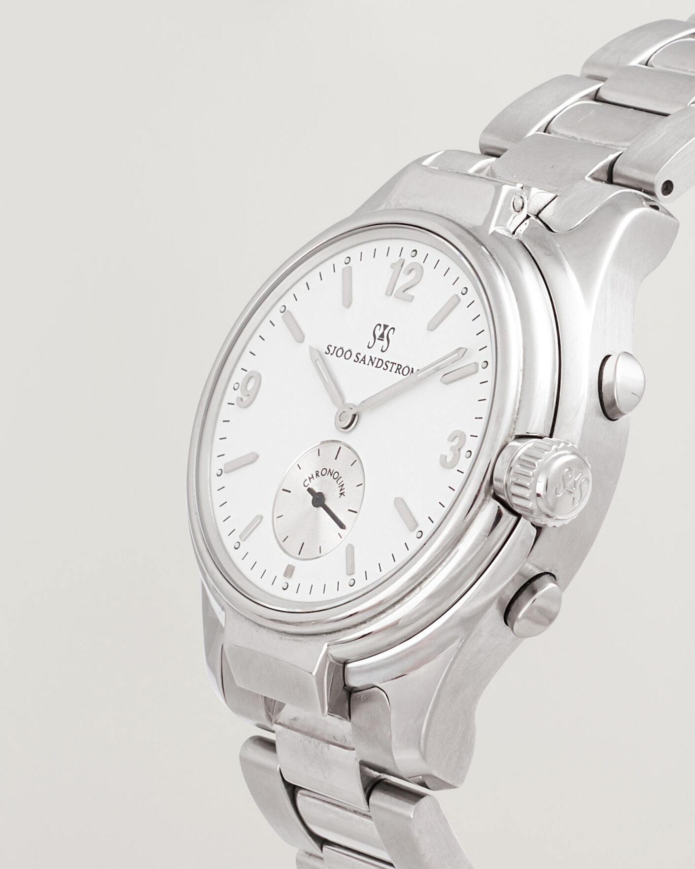Mies | Pre-Owned & Vintage Watches | Sjöö Sandström Pre-Owned | Chronolink Worldtimer UTC Swedish Blonde