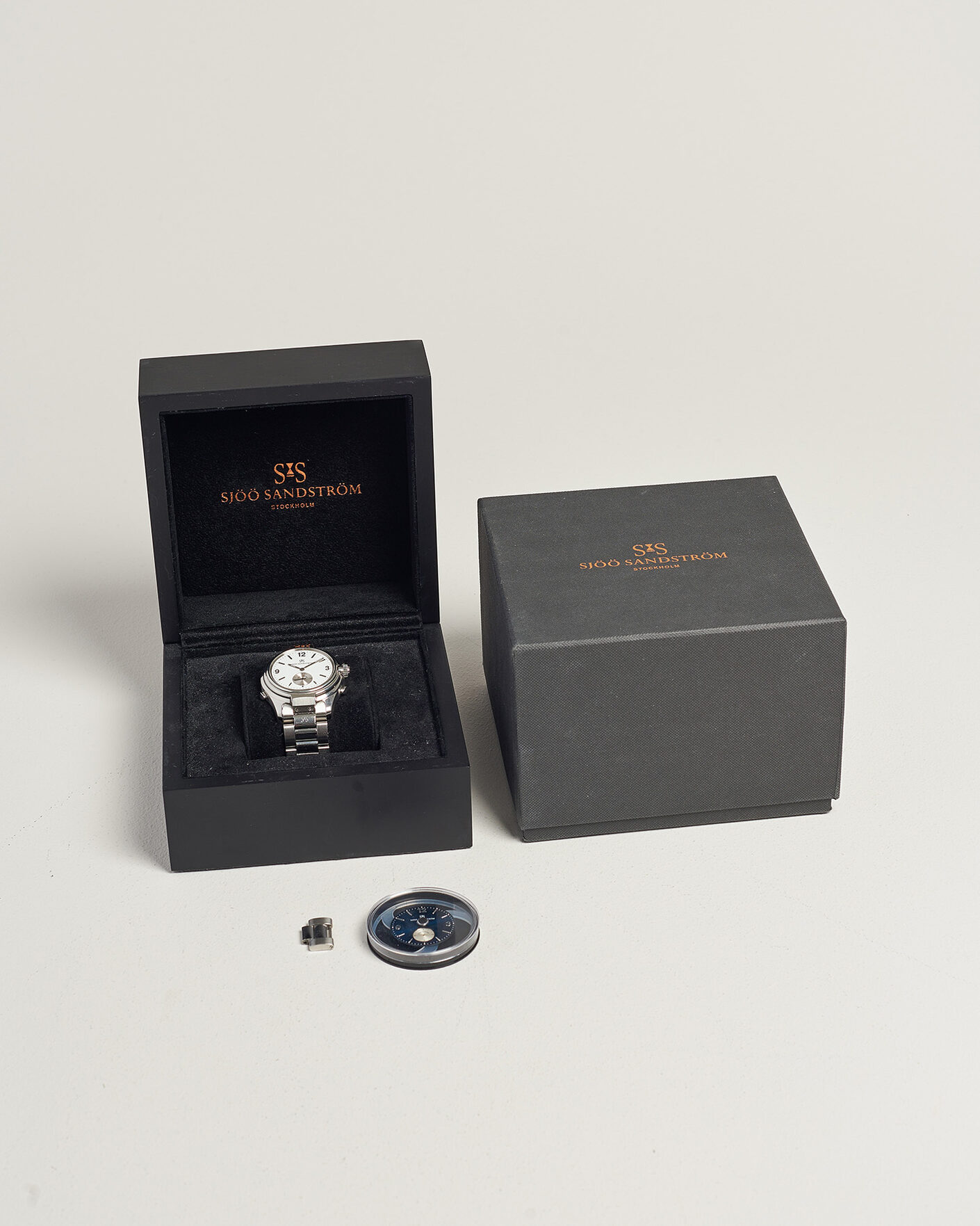 Mies | Pre-Owned & Vintage Watches | Sjöö Sandström Pre-Owned | Chronolink Worldtimer UTC Swedish Blonde
