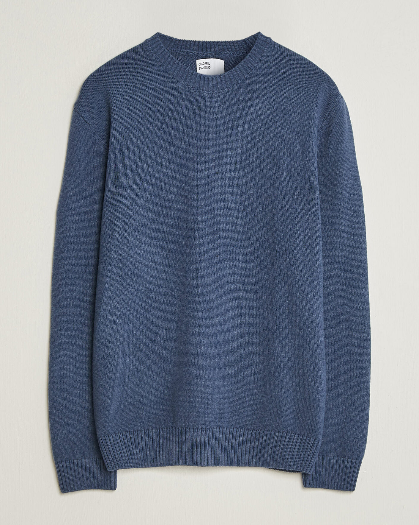 Mies | Puserot | Colorful Standard | Classic Merino Wool Crew Neck Petrol Blue