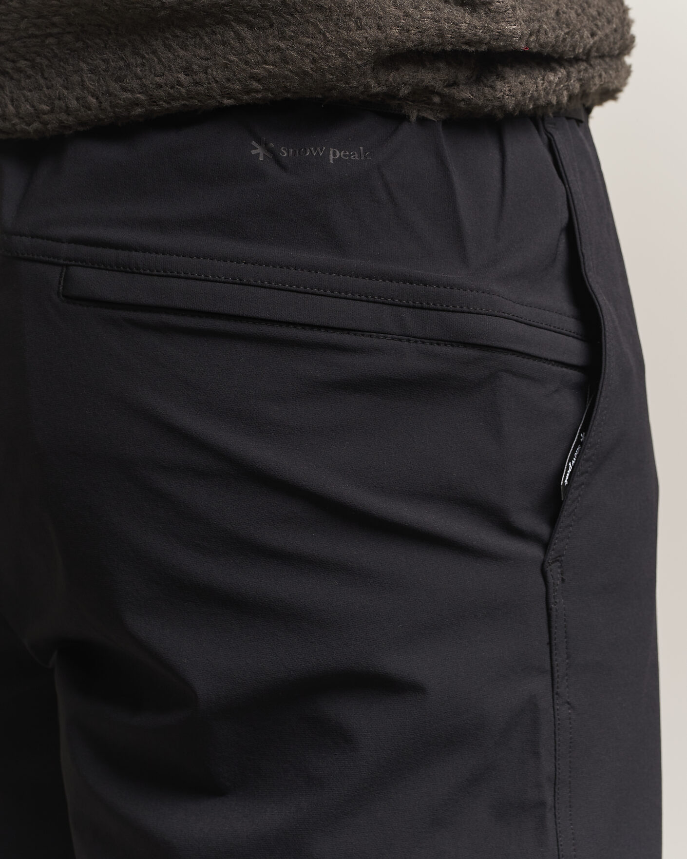 Mies | Housut | Snow Peak | Water-Repellent Stretch Tapered Pants Black