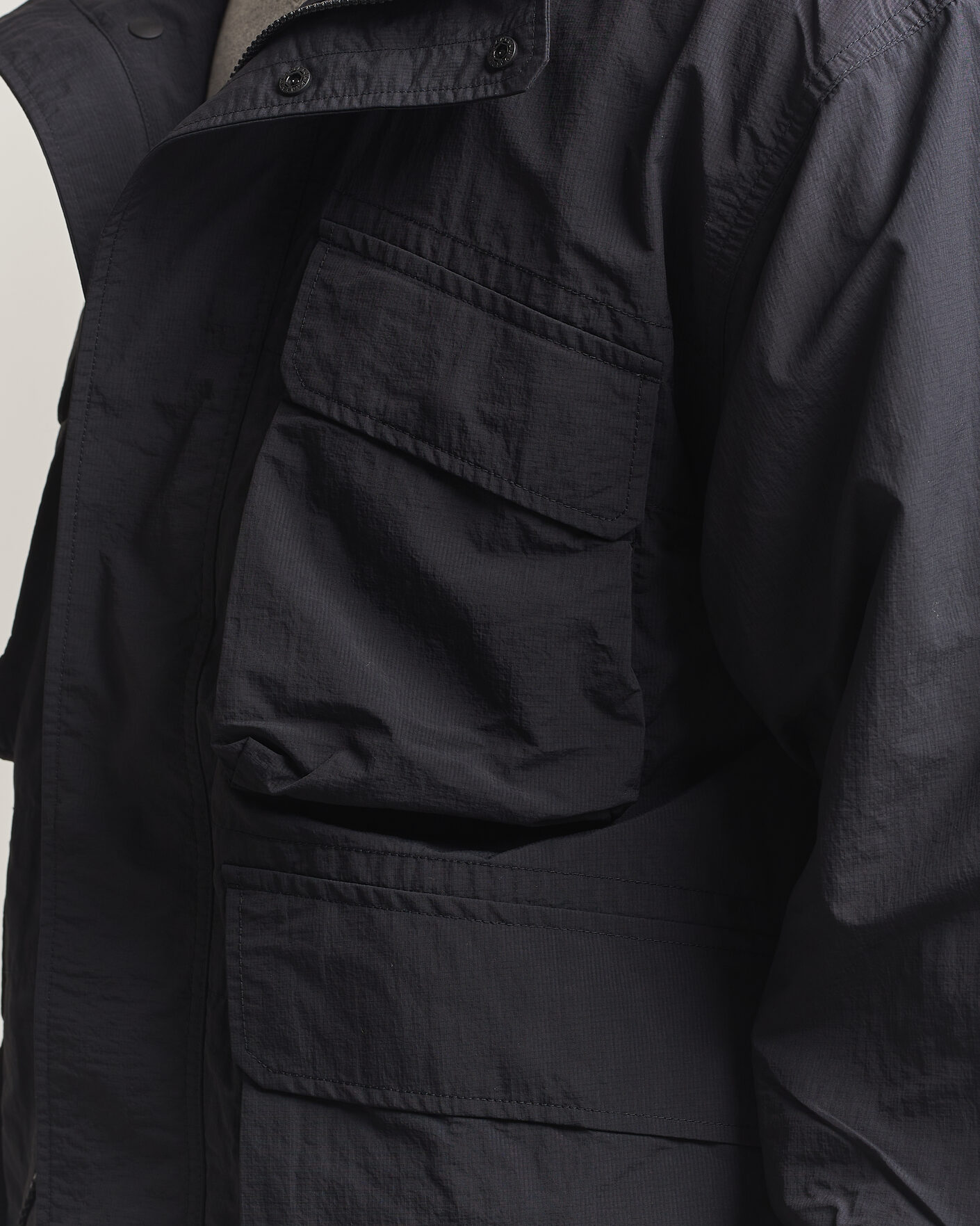 Mies | Takit | Snow Peak | Nylon Double Rip Jacket Black