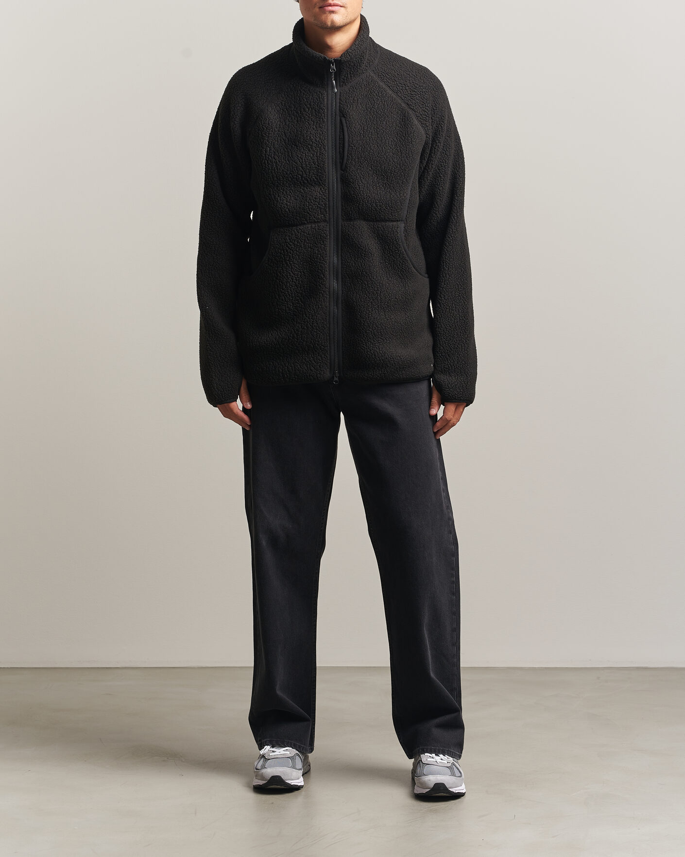 Mies | Takit | Snow Peak | Thermal Boa Fleece Jacket Black