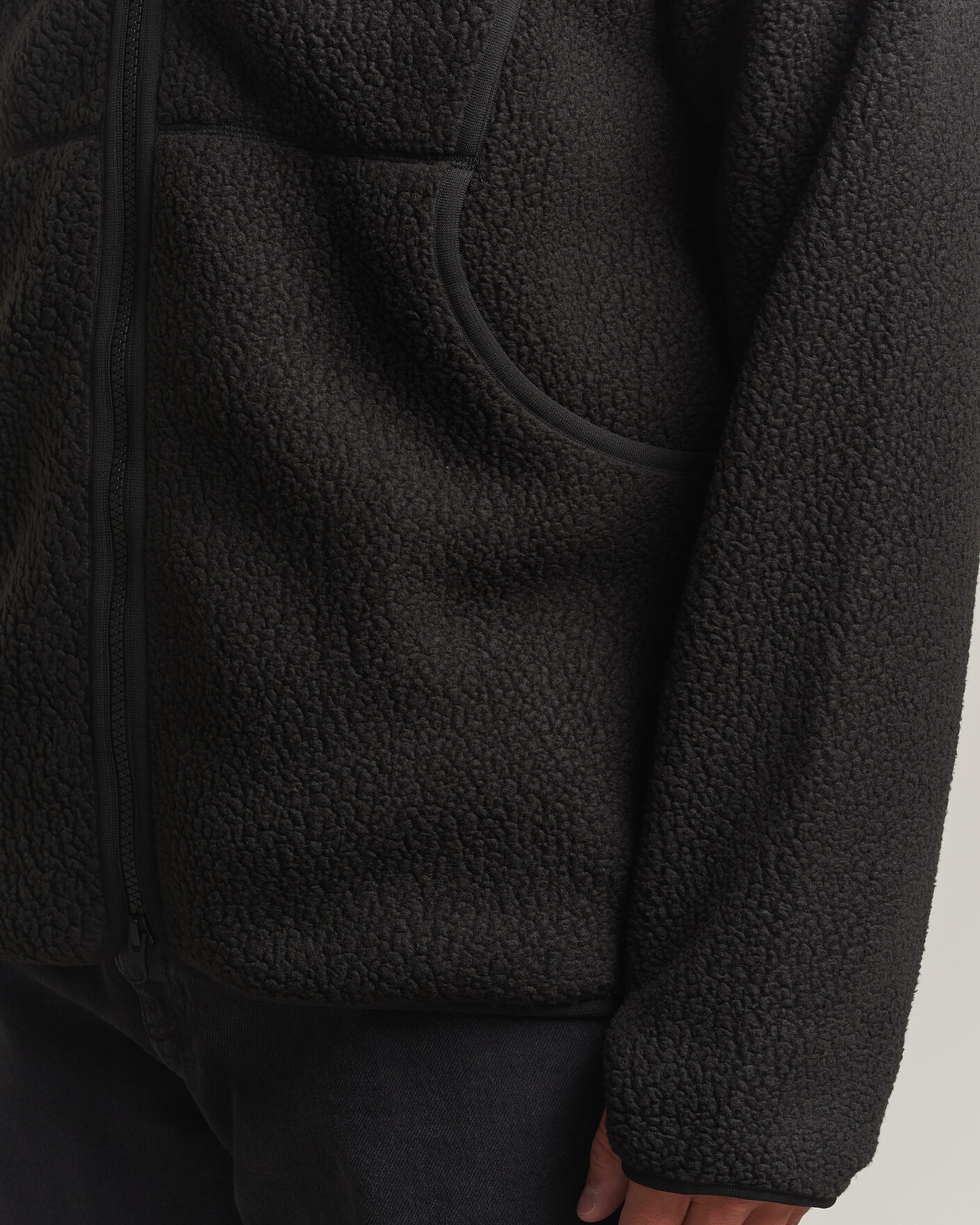 Mies | Takit | Snow Peak | Thermal Boa Fleece Jacket Black