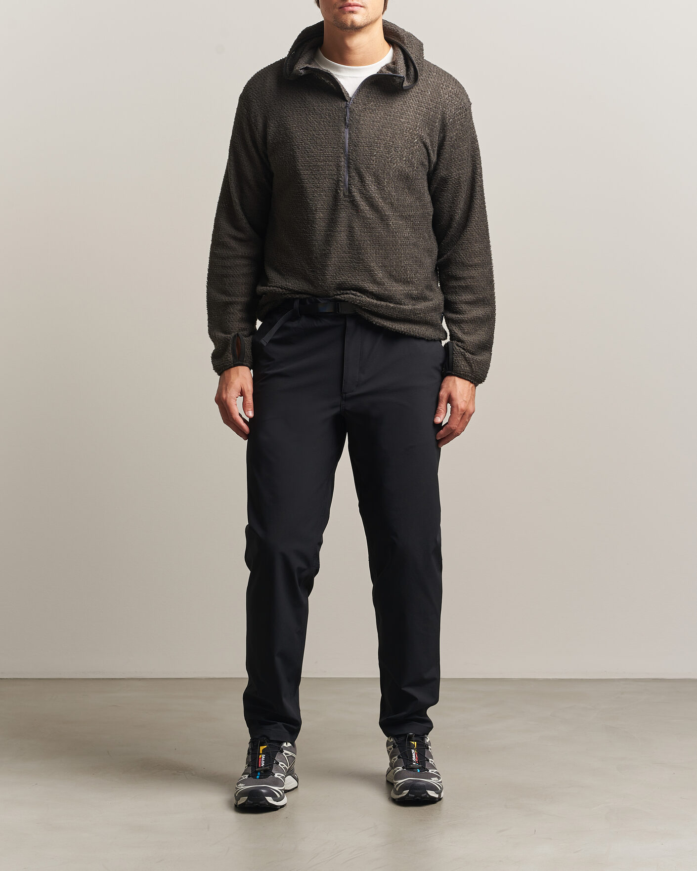 Mies | Puserot | Snow Peak | Alpha Direct 90 Hoodie Charcoal