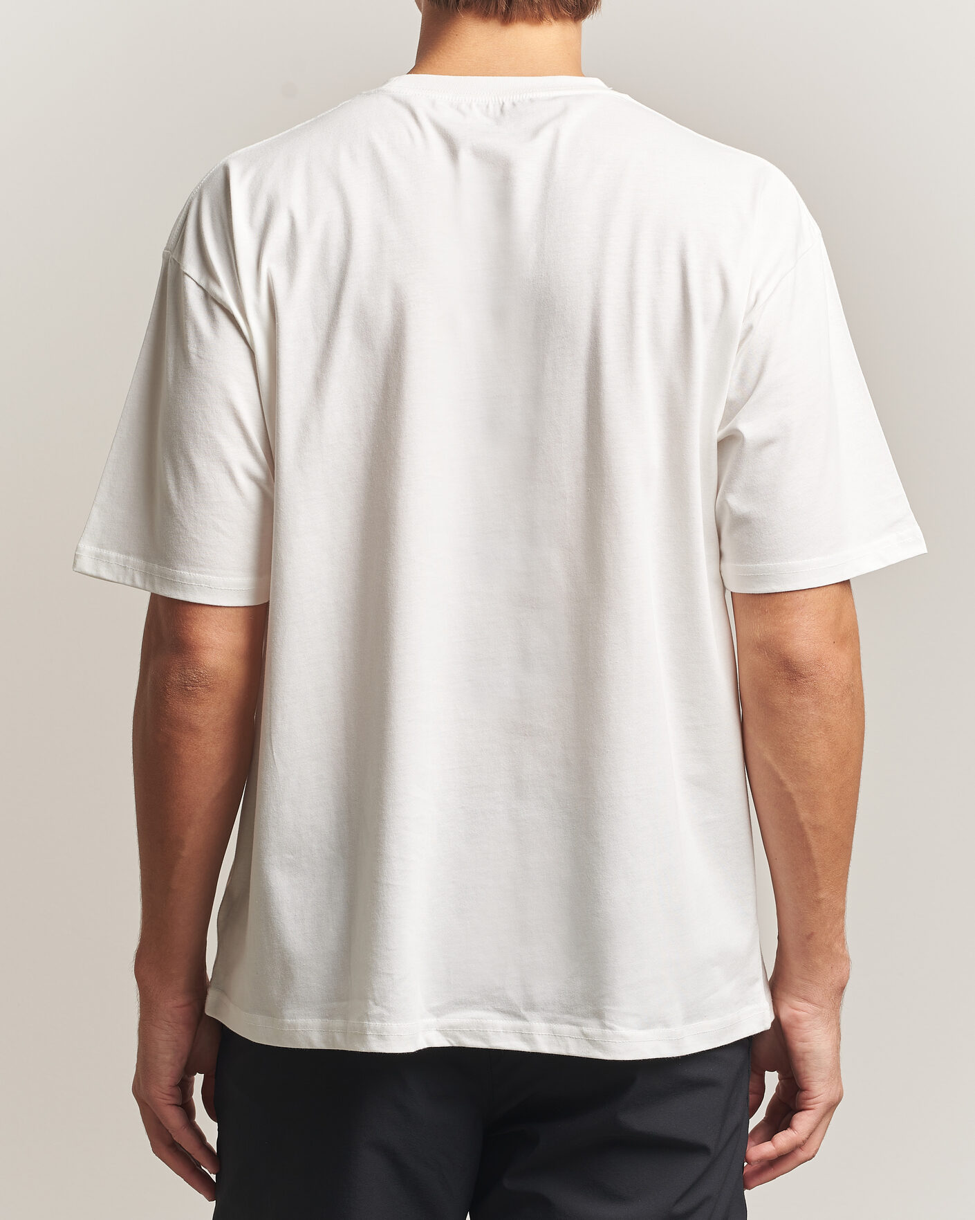 Mies | T-paidat | Snow Peak | Soft Cotton Relaxed Logo T-Shirt Off White