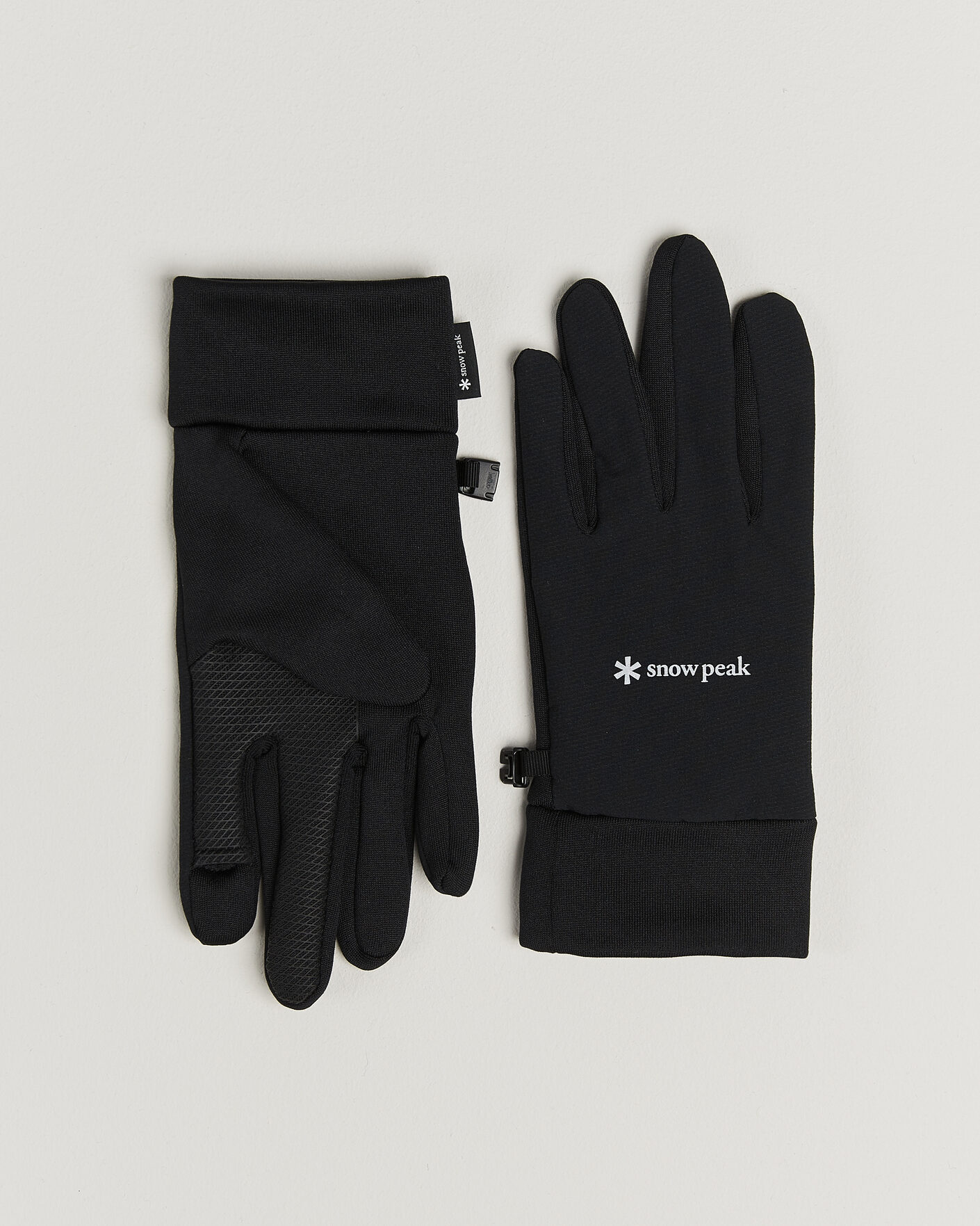 Mies | Käsineet | Snow Peak | Polartec Power Stretch Gloves Black