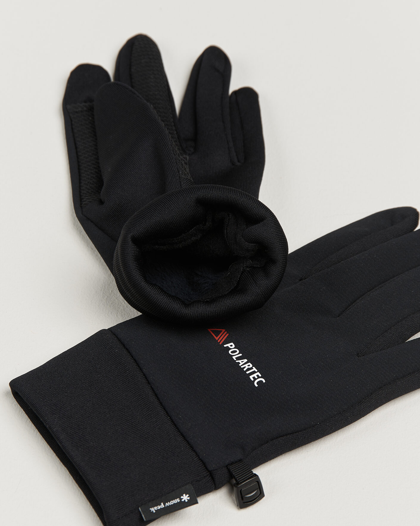 Mies | Käsineet | Snow Peak | Polartec Power Stretch Gloves Black