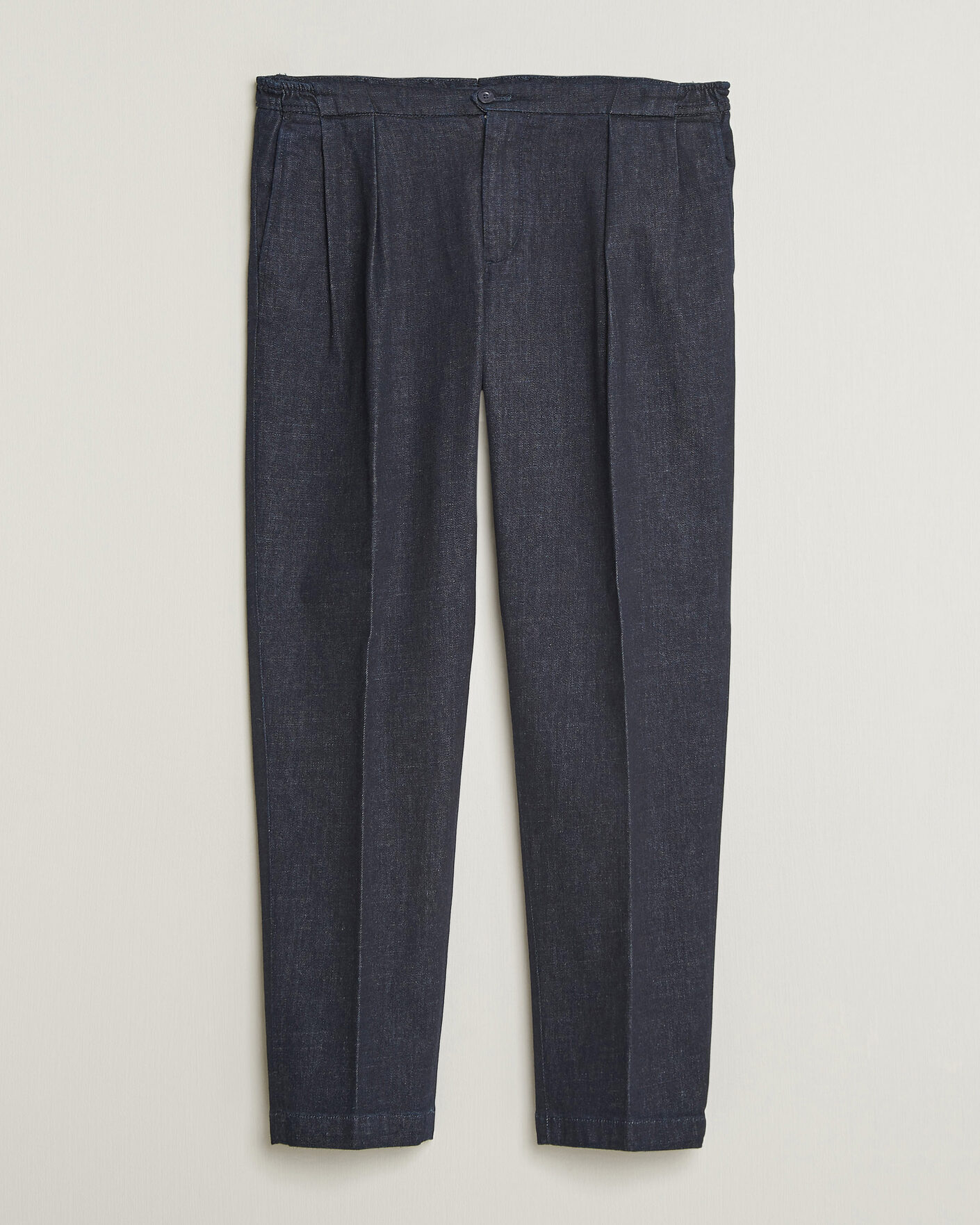 Mies | Housut | Briglia 1949 | Portobello Loose Fit Denim Trousers Dark Blue
