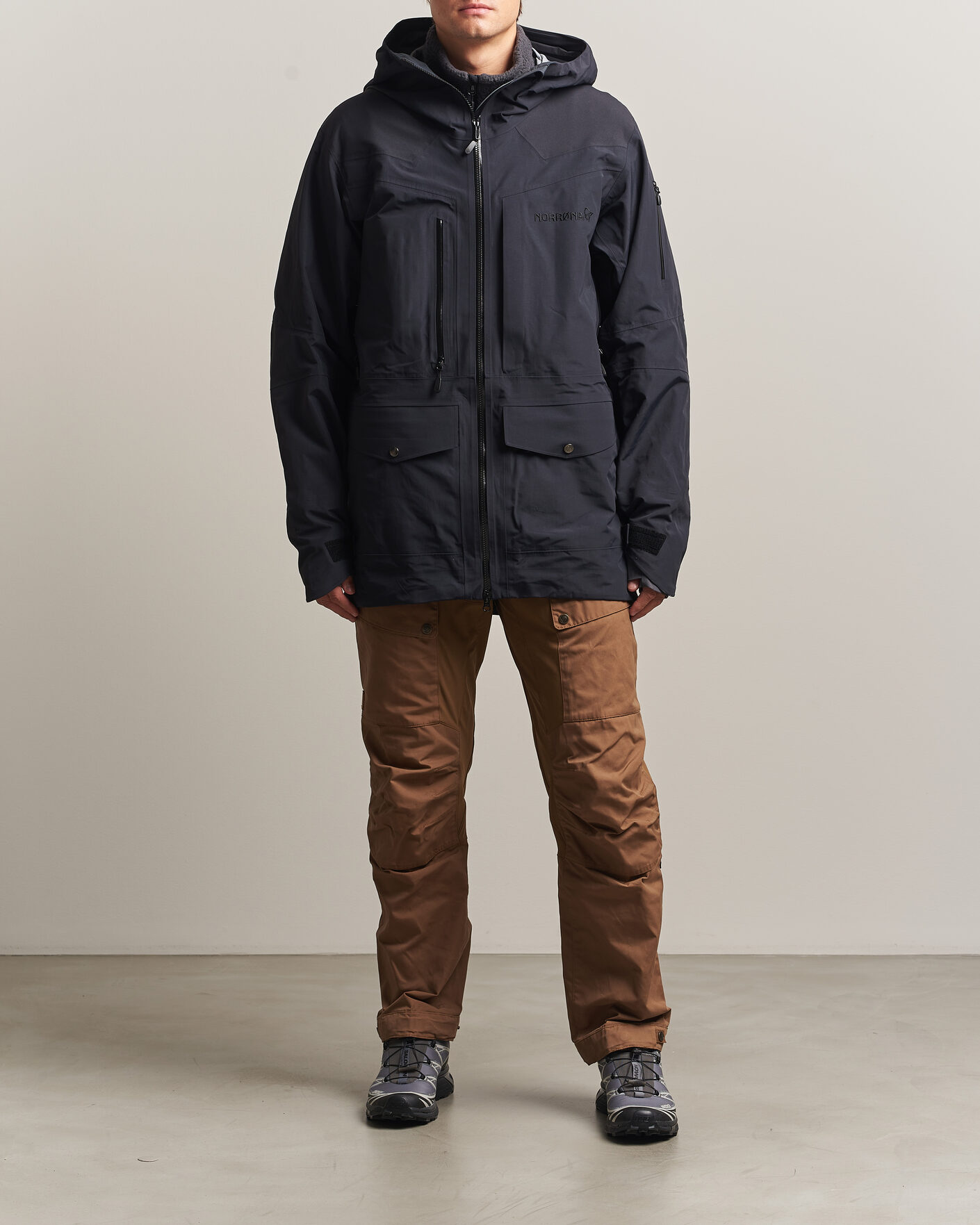 Mies | Takit | Norrøna | Tamok Dri3 Jacket Caviar Black
