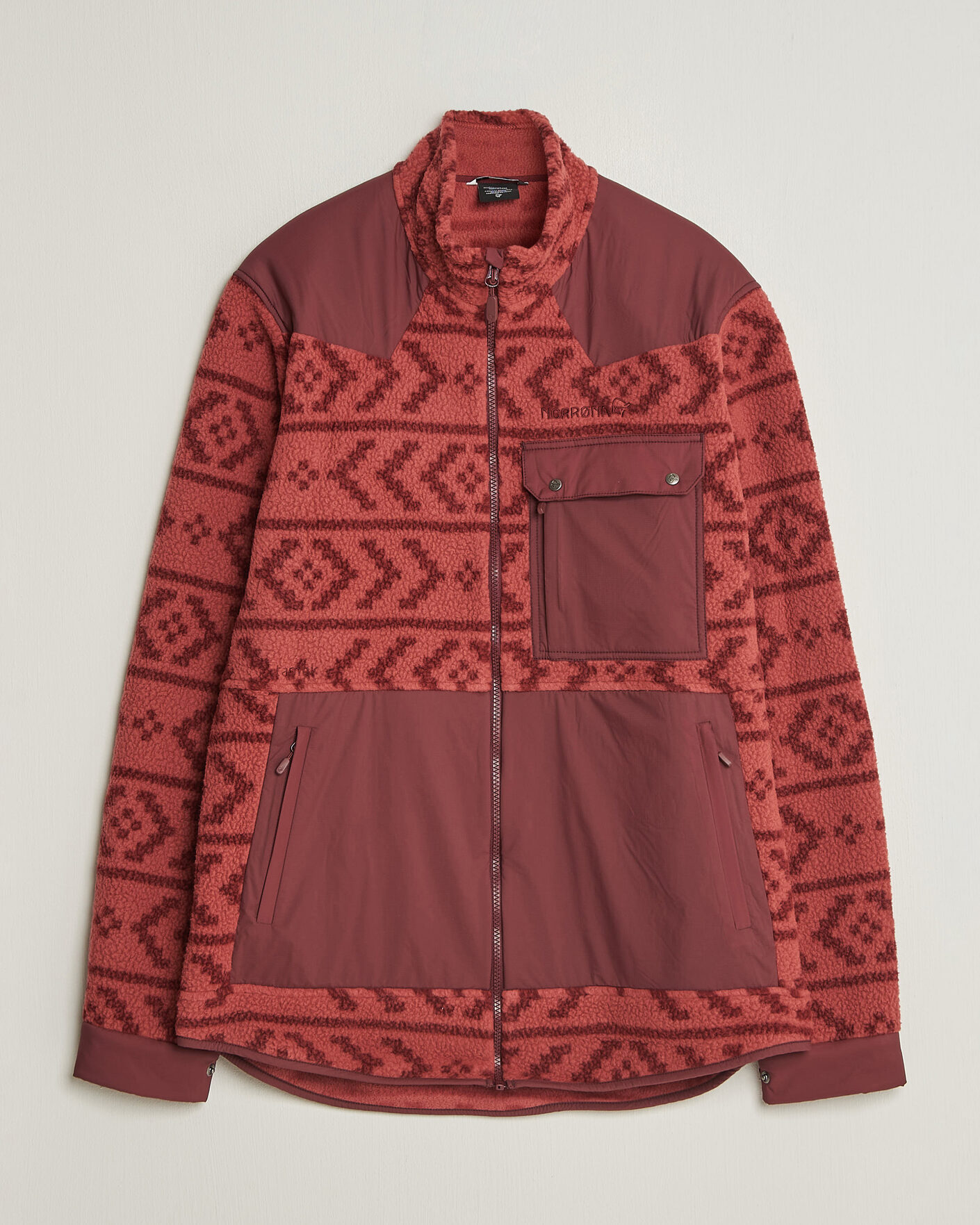 Mies | Takit | Norrøna | Tamok Warm3 Fleece Jacket Cowhide