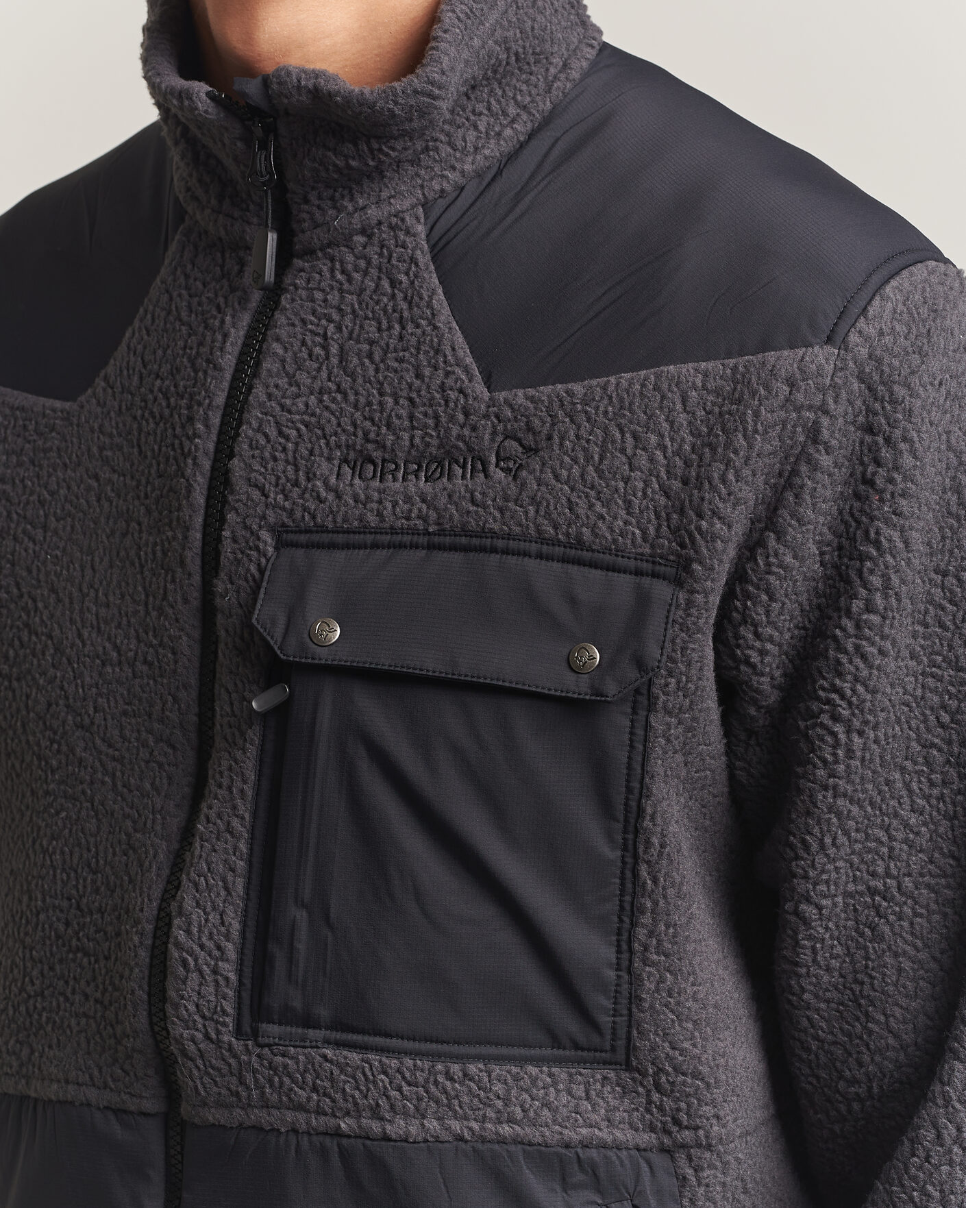 Mies | Takit | Norrøna | Tamok Warm3 Fleece Jacket Phantom