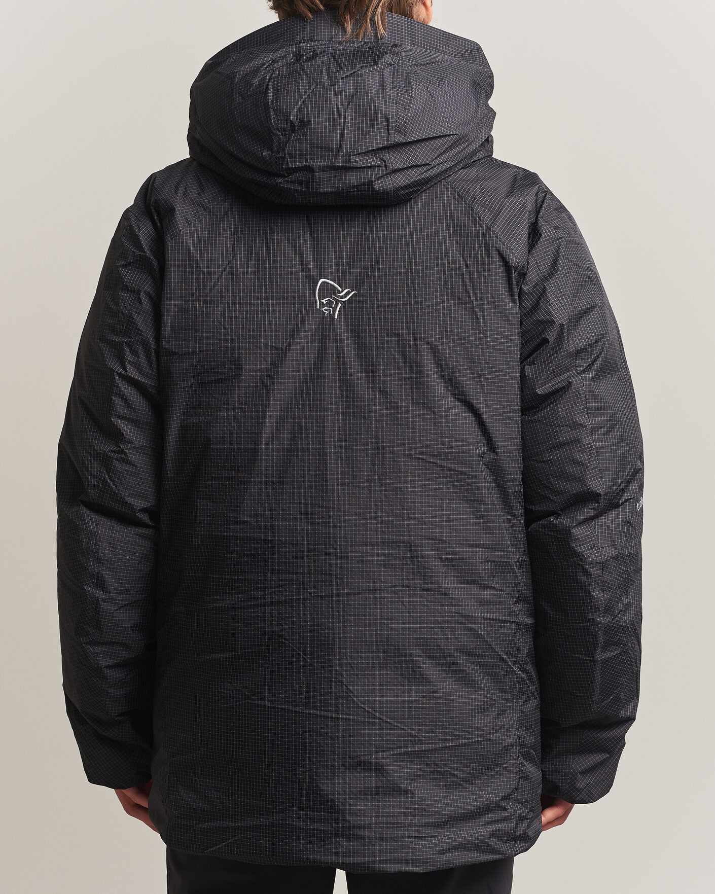 Mies | Takit | Norrøna | Trollveggen dri2 Down 800 Zip Hood Caviar Black