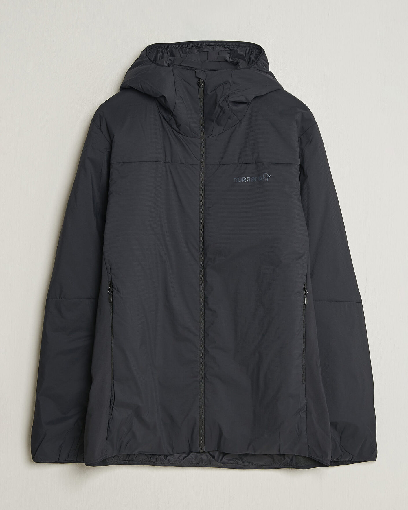 Mies | Takit | Norrøna | Femund Thermo Zip Hood Caviar Black