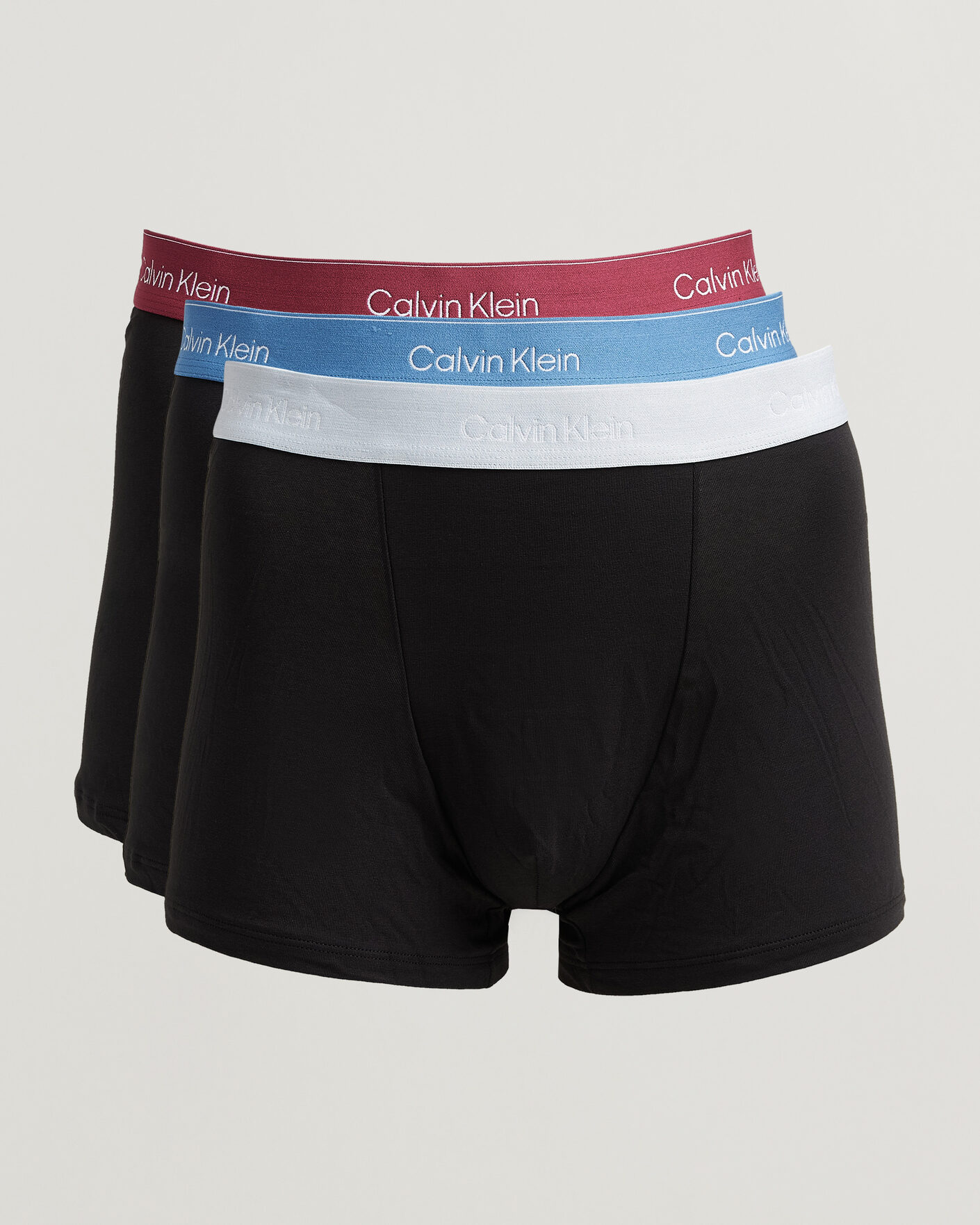Mies | Alusvaatteet | Calvin Klein | 3-Pack Icon Cotton Stretch Relaxed Trunk Black