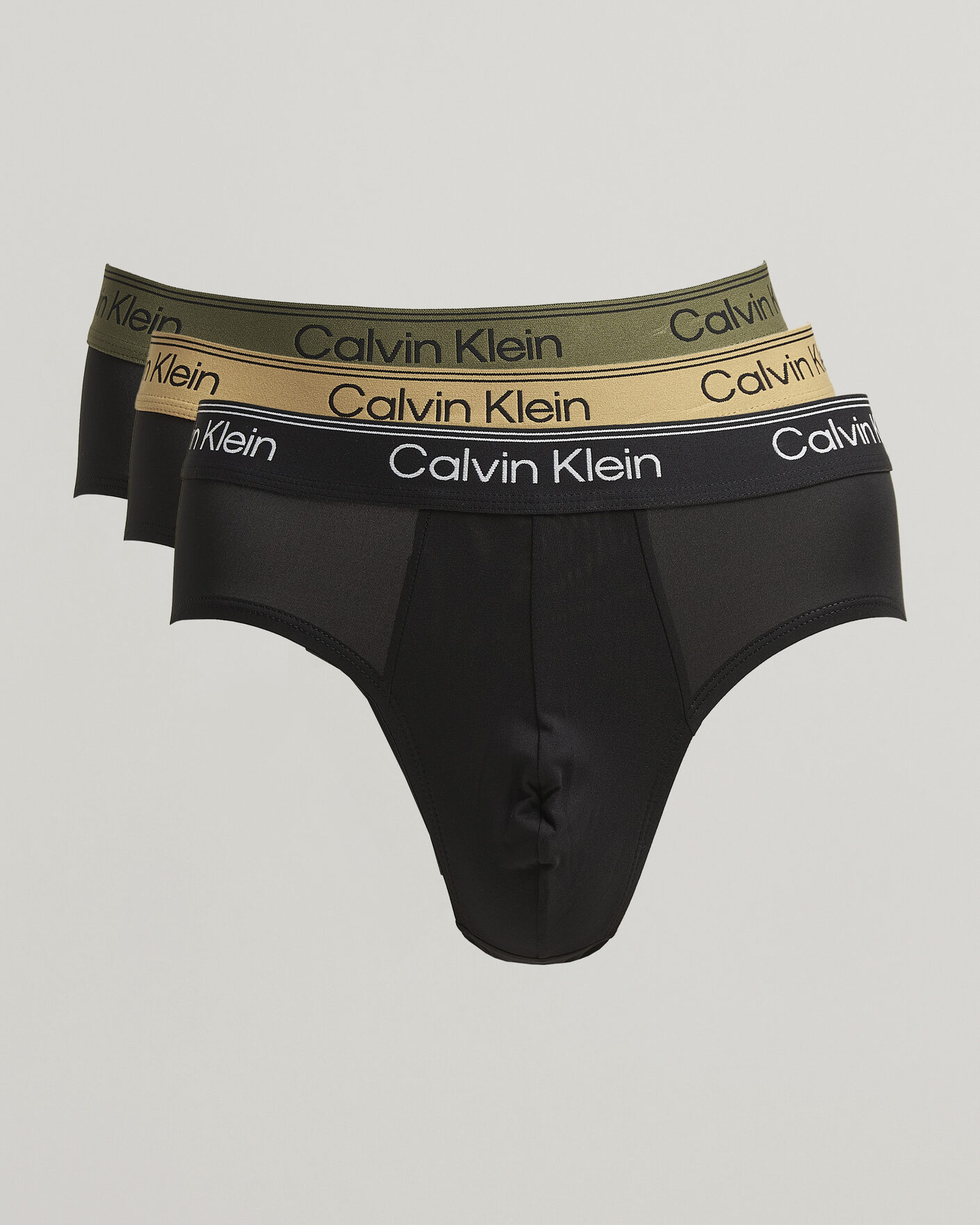 Mies | Alusvaatteet | Calvin Klein | 3-Pack Micro Stretch Hip Brief Black