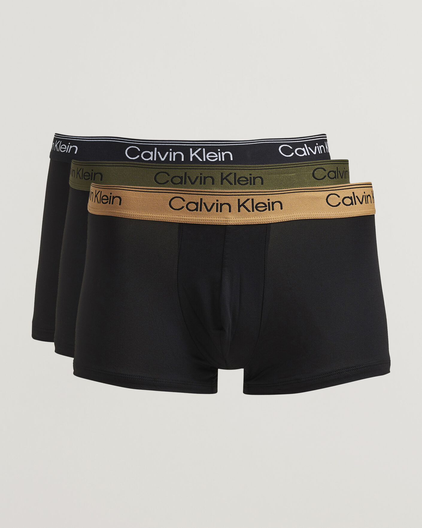 Mies | Alusvaatteet | Calvin Klein | 3-Pack Micro Stretch Trunk Black