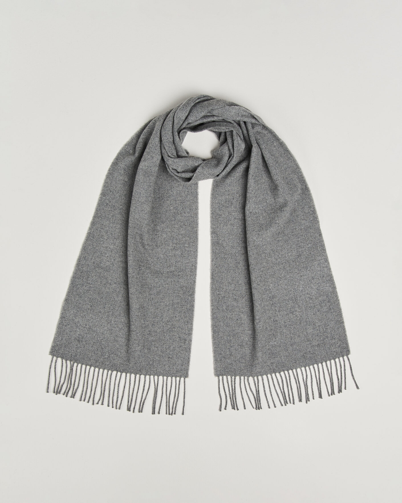 Mies | Kaulaliinat | Gant | Wool Scarf Mid Grey