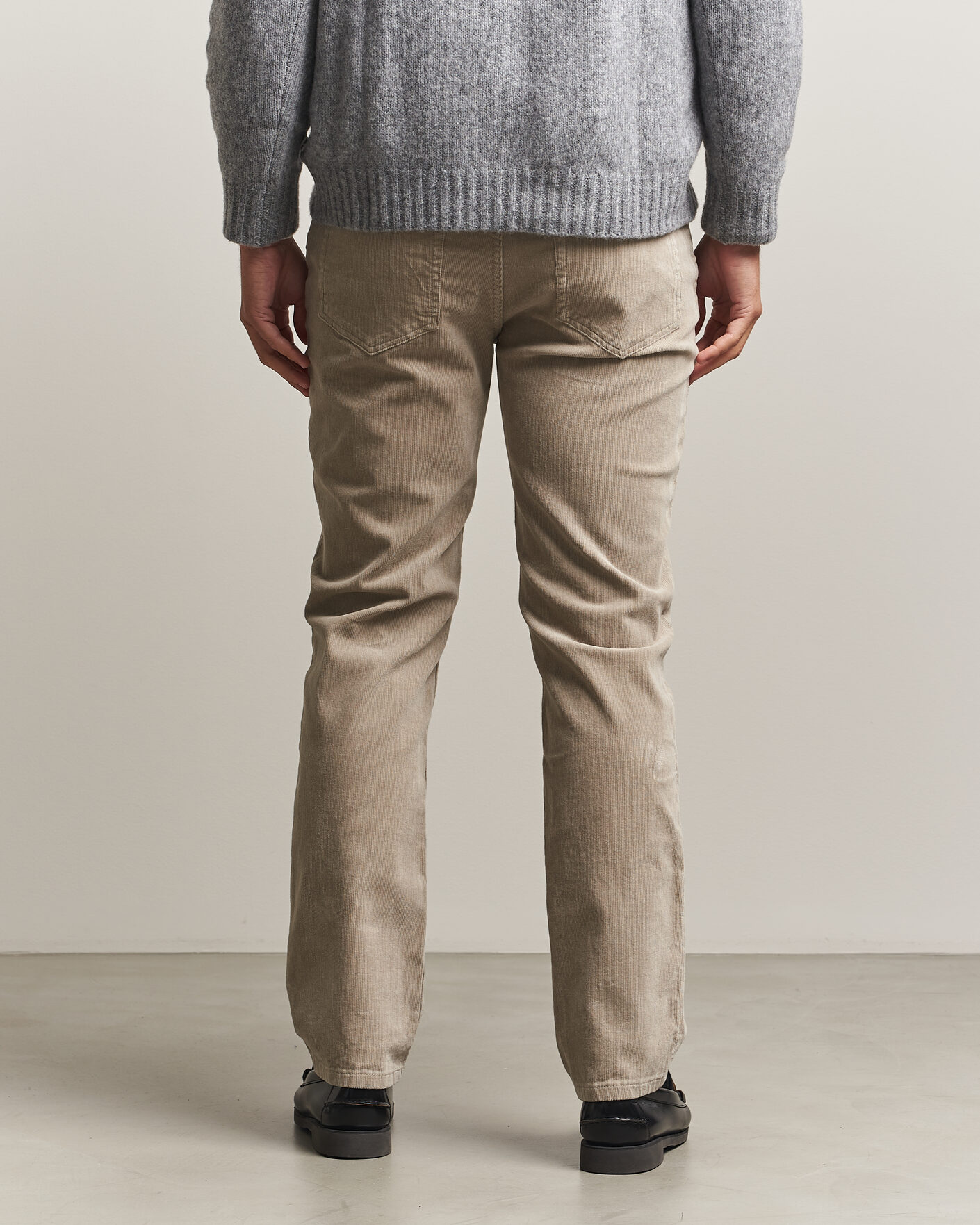 Mies | Housut | Gant | Regular Fit Corduroy 5-Pocket Pants Mist Taupe